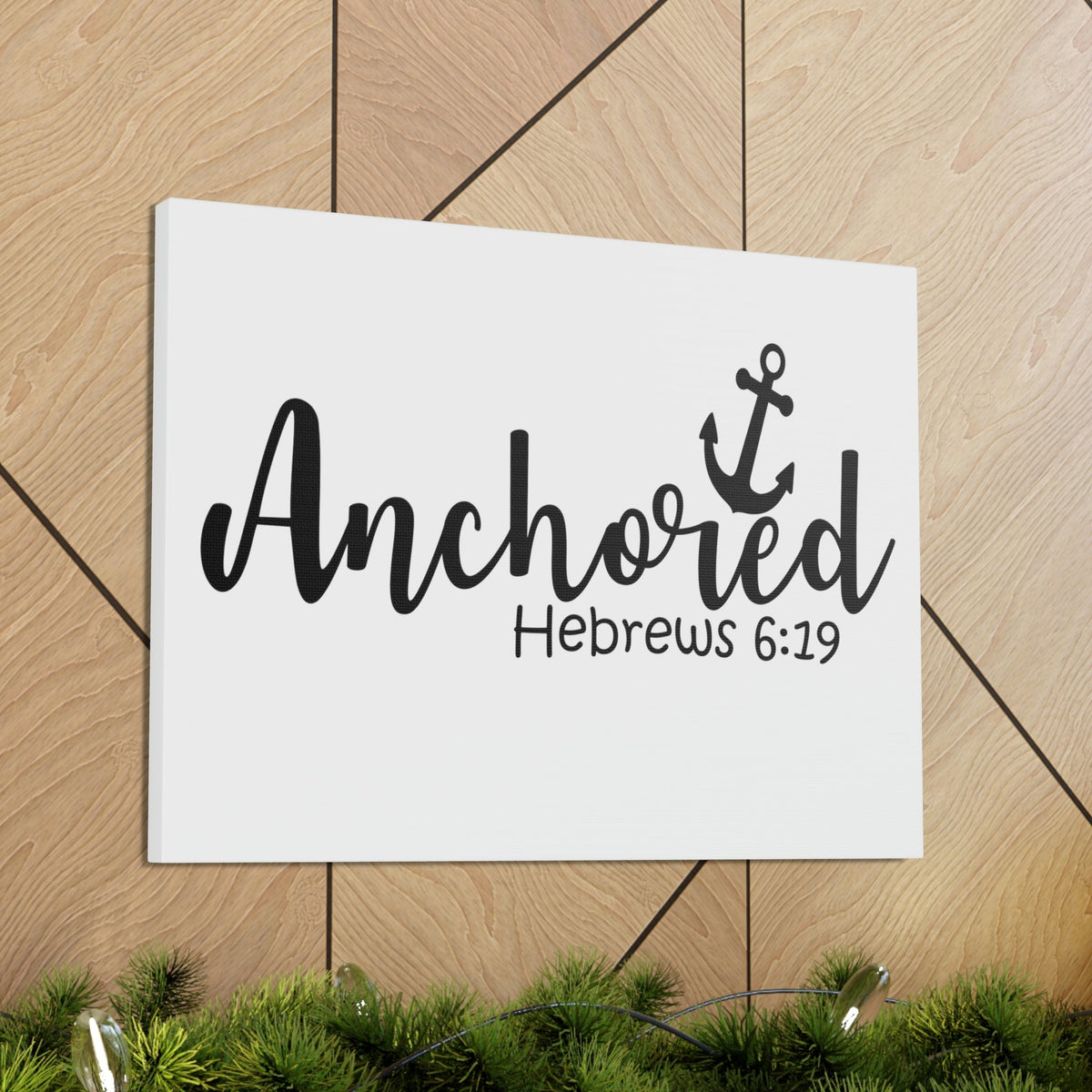 Scripture Walls Anchored Hebrews 6:29 Christian Wall Art Bible Verse Print Ready to Hang Unframed-Express Your Love Gifts