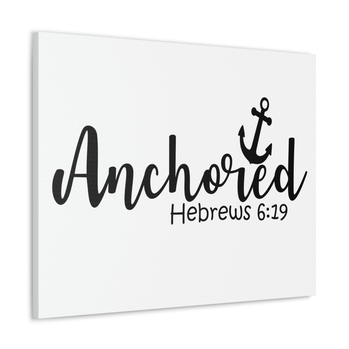 Scripture Walls Anchored Hebrews 6:29 Christian Wall Art Bible Verse Print Ready to Hang Unframed-Express Your Love Gifts