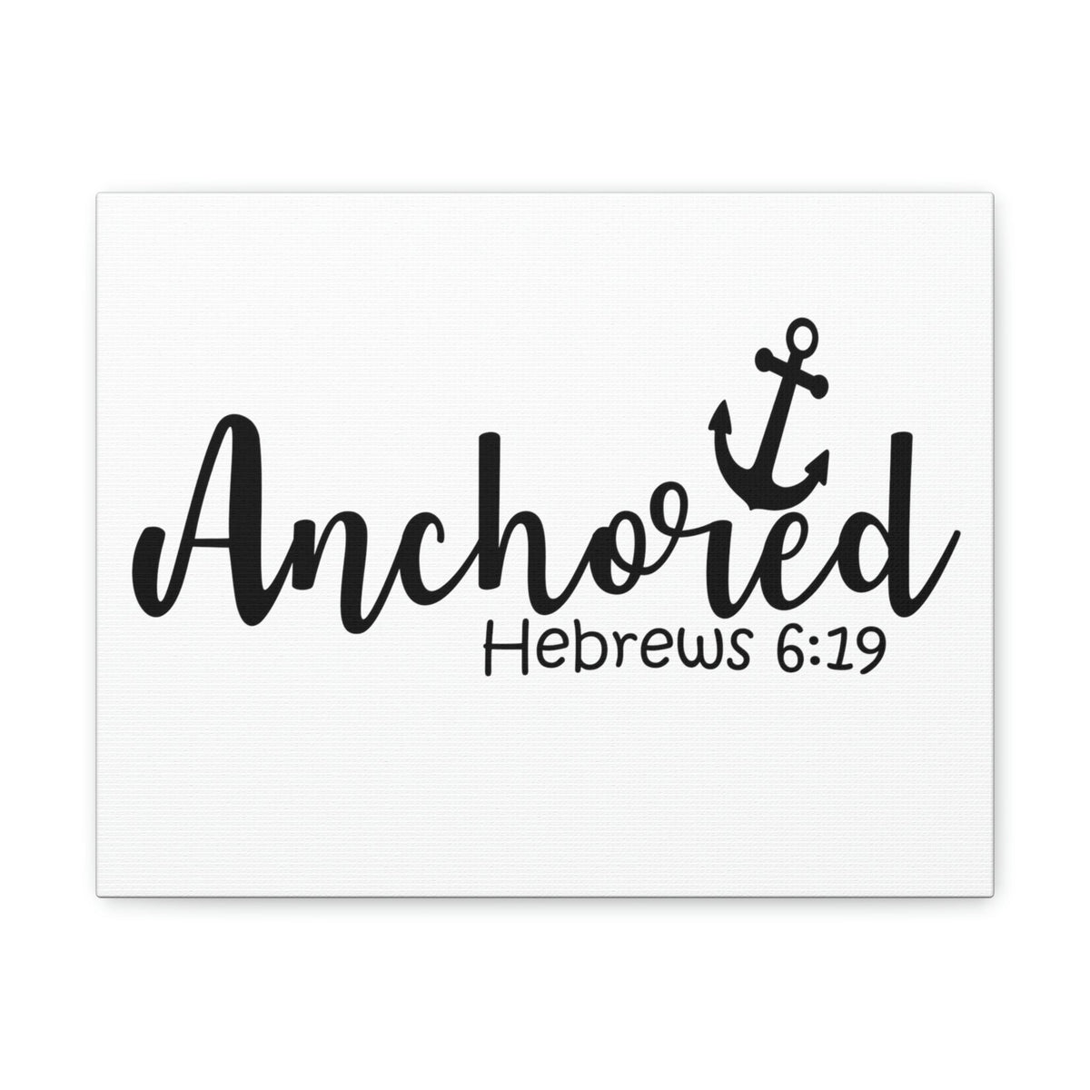 Scripture Walls Anchored Hebrews 6:29 Christian Wall Art Bible Verse Print Ready to Hang Unframed-Express Your Love Gifts