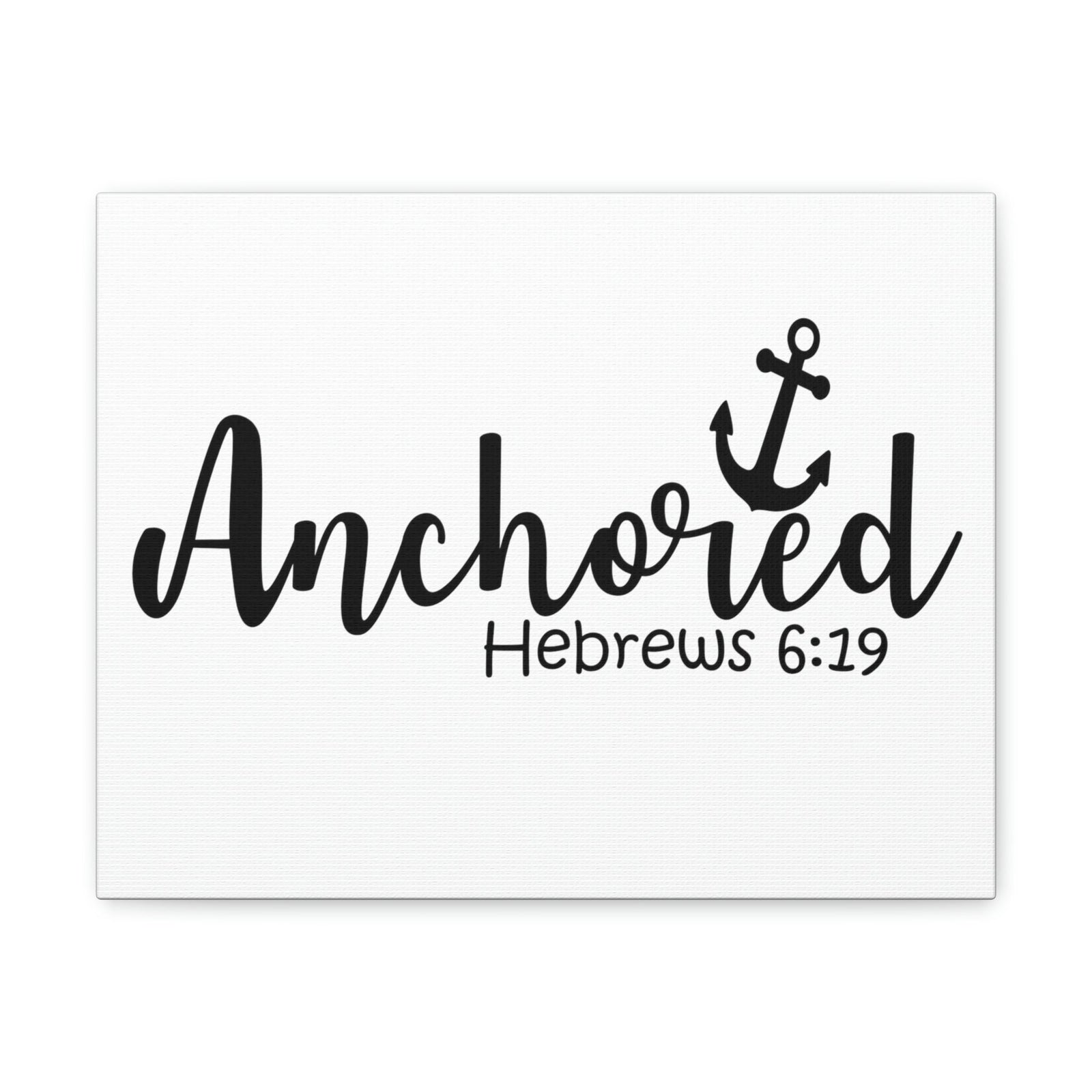 Scripture Walls Anchored Hebrews 6:29 Christian Wall Art Bible Verse Print Ready to Hang Unframed-Express Your Love Gifts