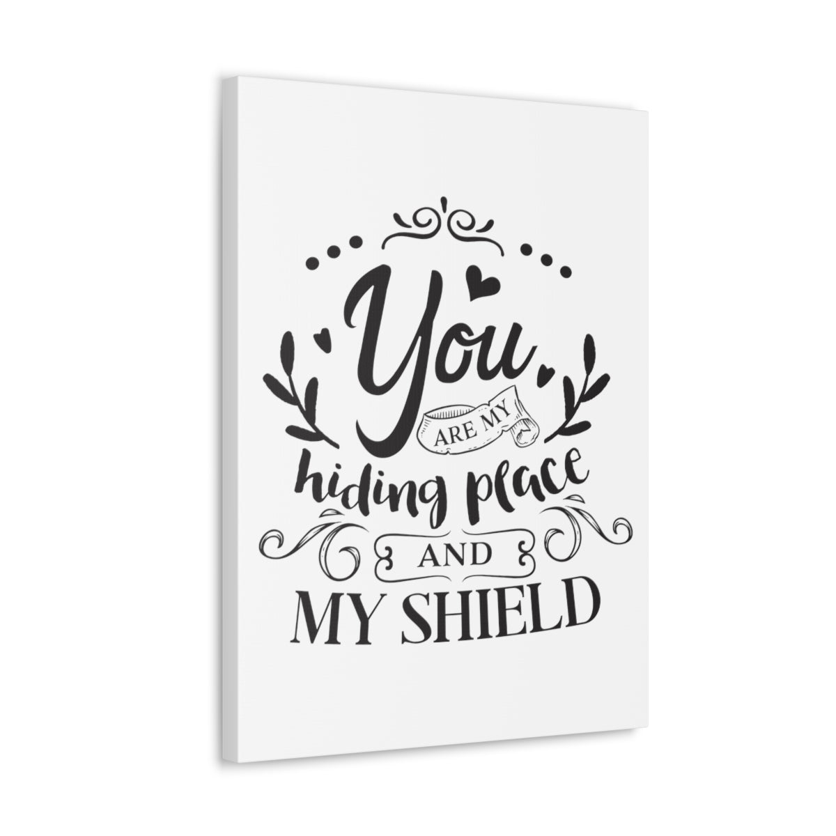 Scripture Walls And My Shield Psalms 119:114 Christian Wall Art Print Ready to Hang Unframed-Express Your Love Gifts