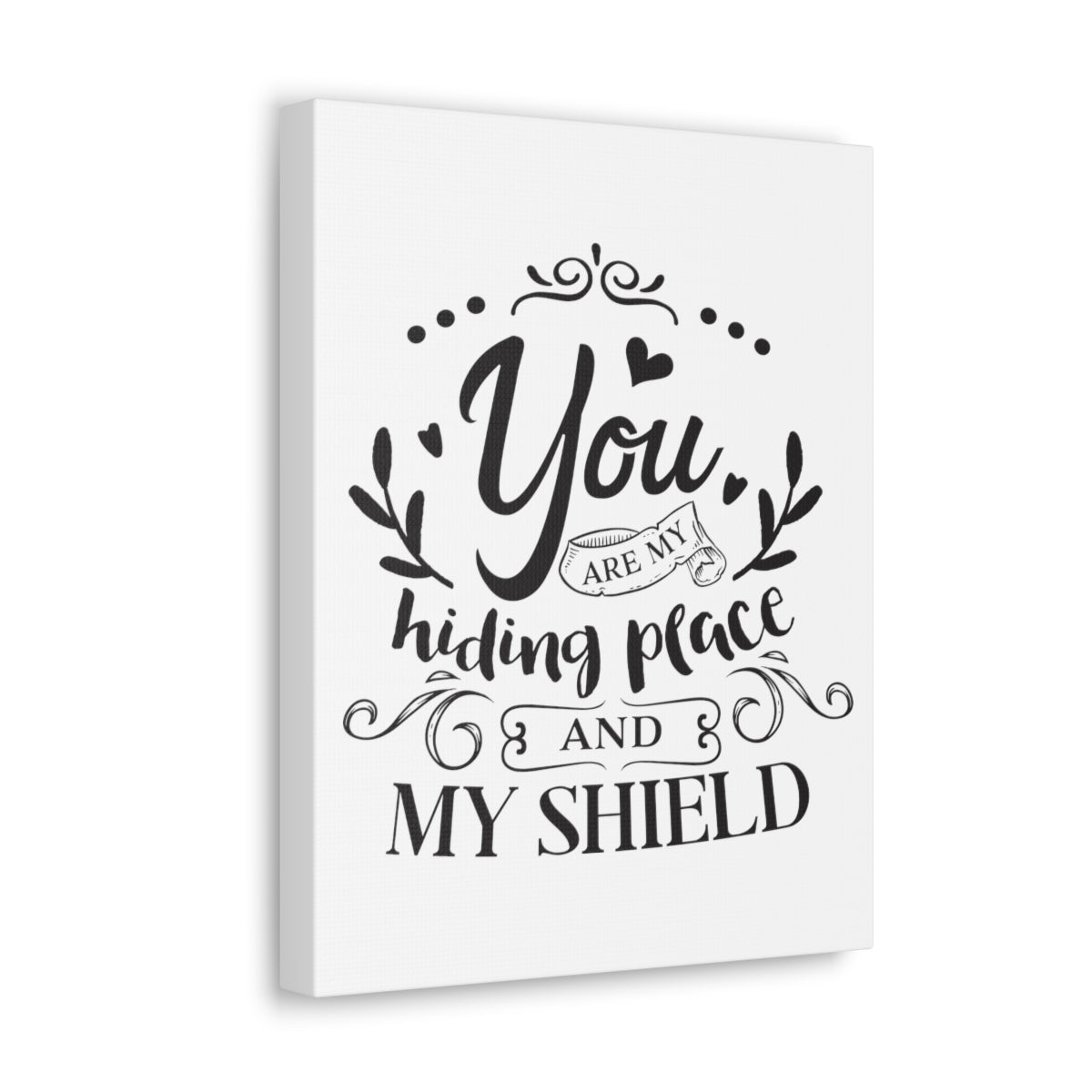 Scripture Walls And My Shield Psalms 119:114 Christian Wall Art Print Ready to Hang Unframed-Express Your Love Gifts