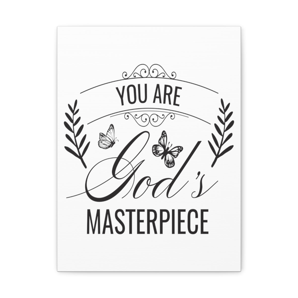 Scripture Walls Are God's Masterpiece Ephesians 2:10 Christian Wall Art Print Ready to Hang Unframed-Express Your Love Gifts