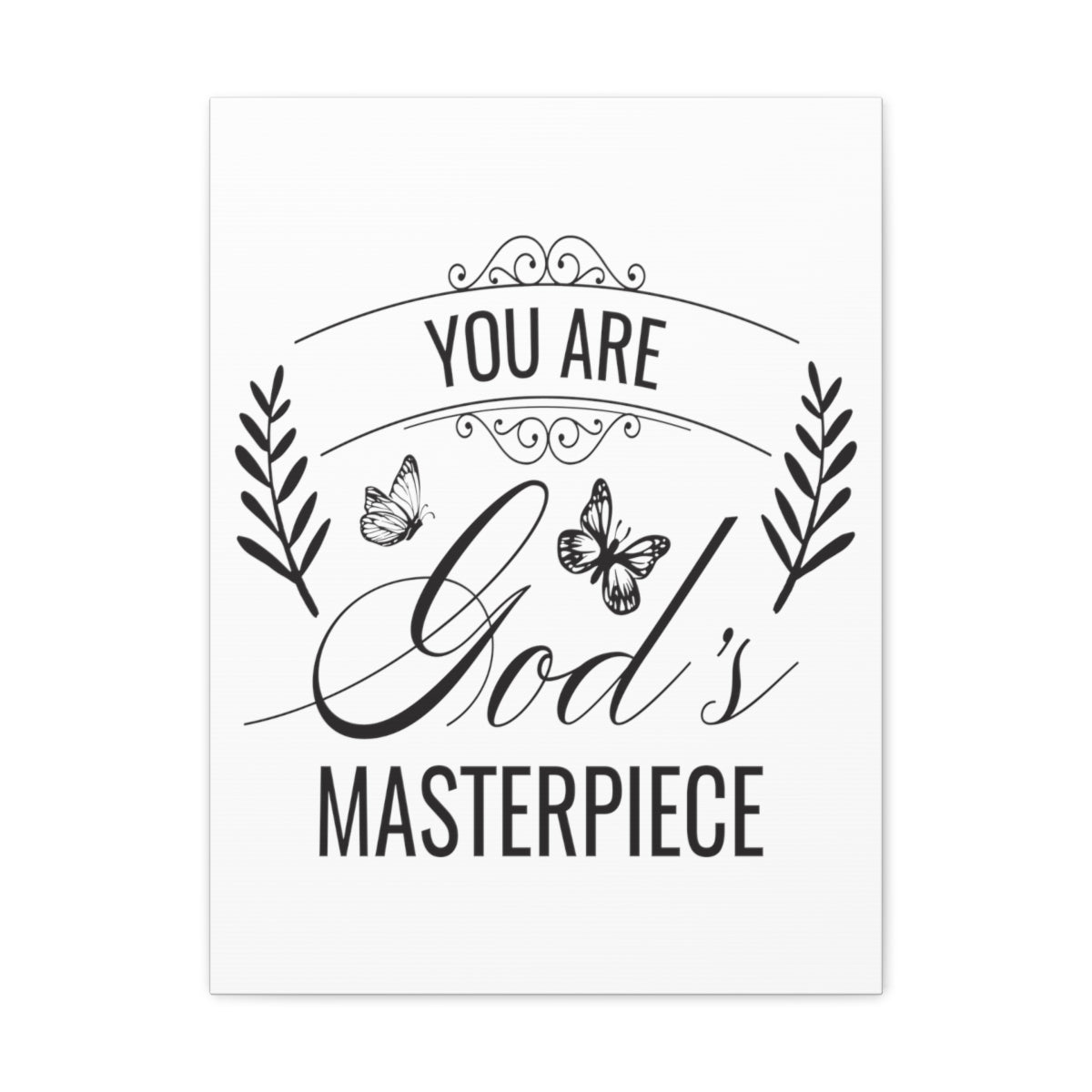 Scripture Walls Are God's Masterpiece Ephesians 2:10 Christian Wall Art Print Ready to Hang Unframed-Express Your Love Gifts