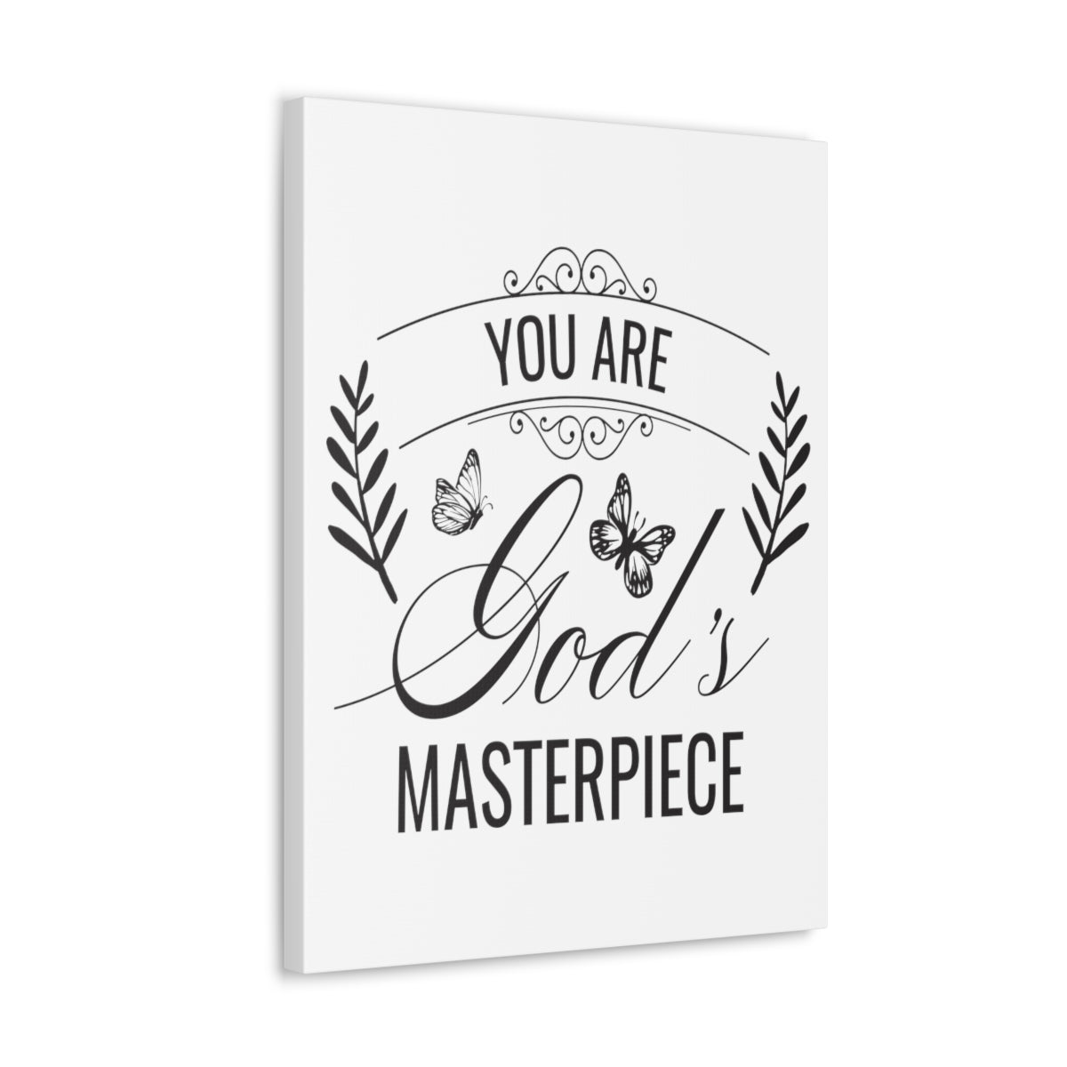 Scripture Walls Are God's Masterpiece Ephesians 2:10 Christian Wall Art Print Ready to Hang Unframed-Express Your Love Gifts