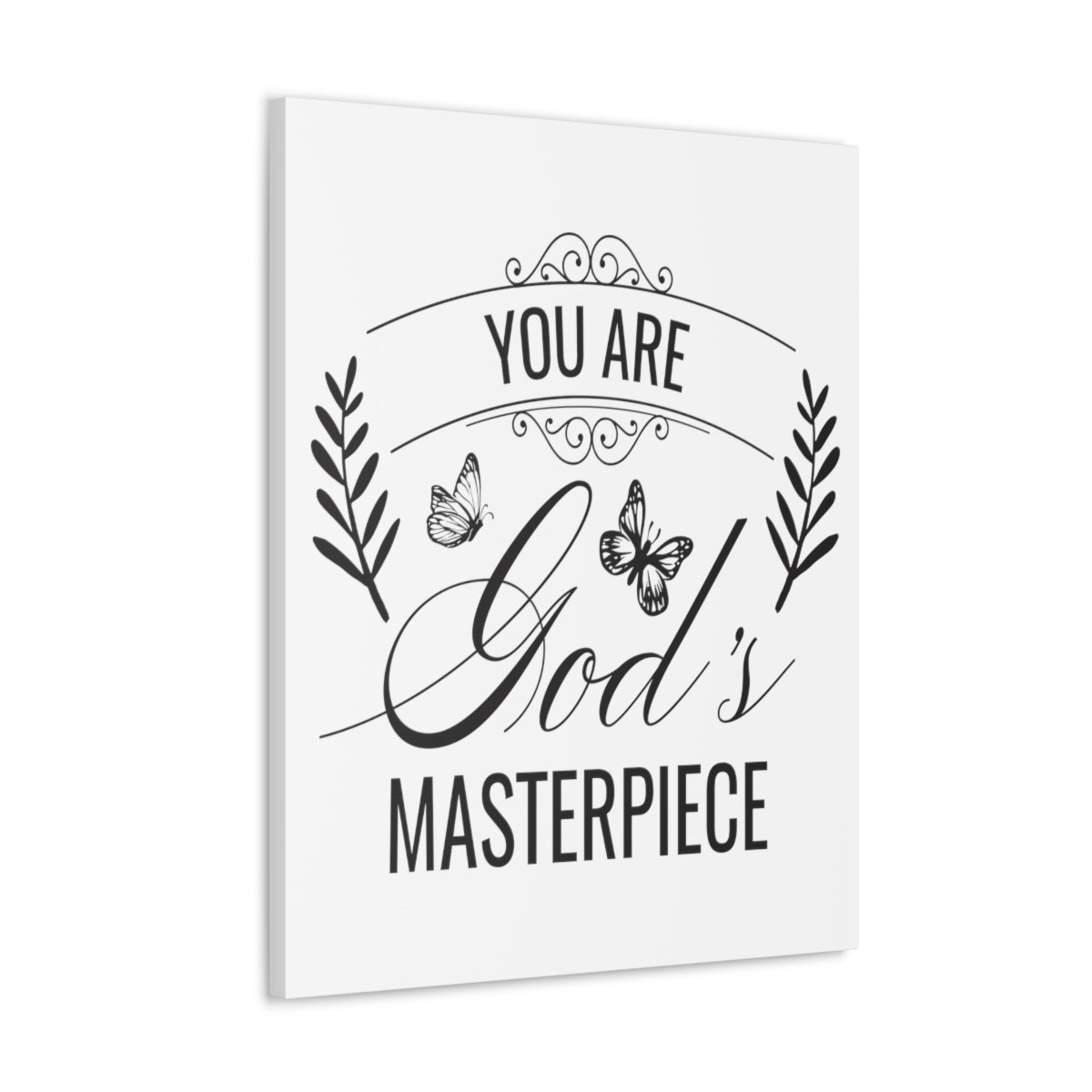 Scripture Walls Are God's Masterpiece Ephesians 2:10 Christian Wall Art Print Ready to Hang Unframed-Express Your Love Gifts