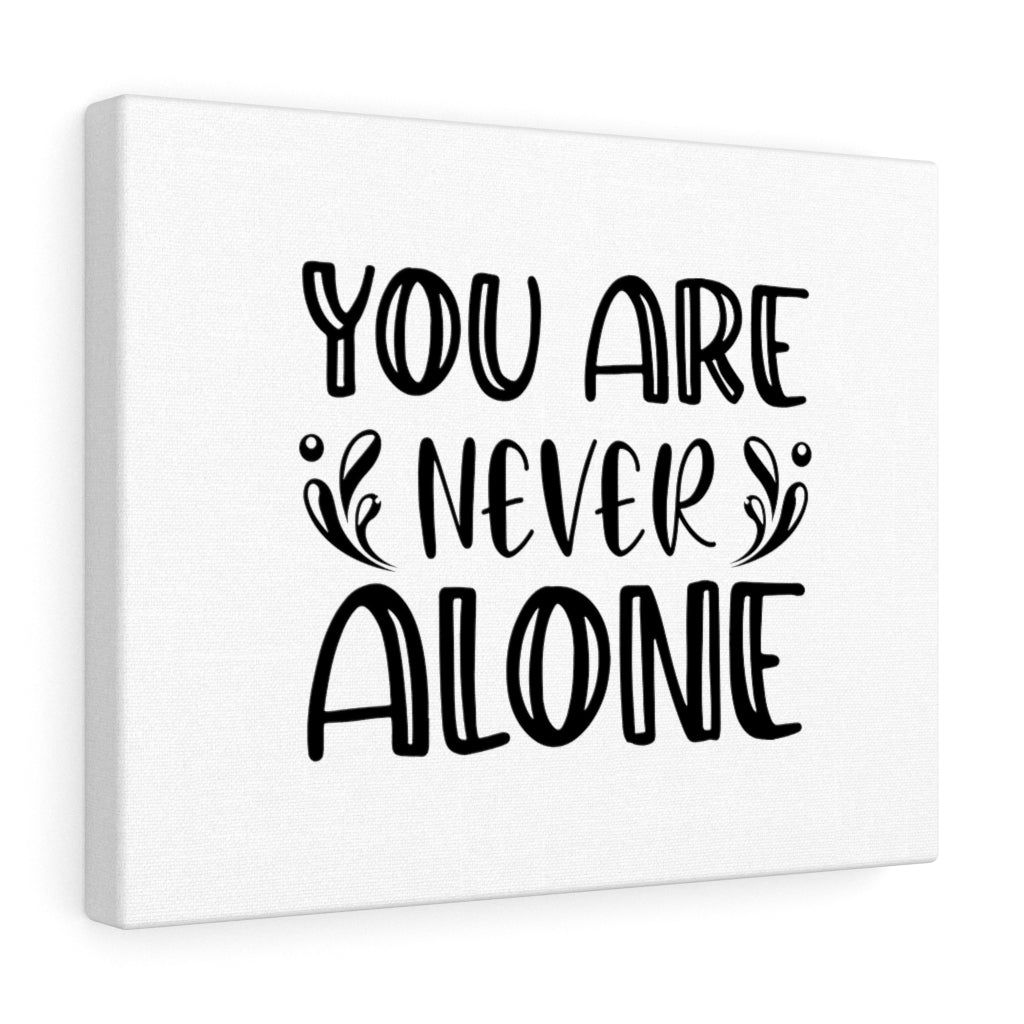 Scripture Walls Are Never Alone Bible Verse Canvas Christian Wall Art Ready to Hang Unframed-Express Your Love Gifts