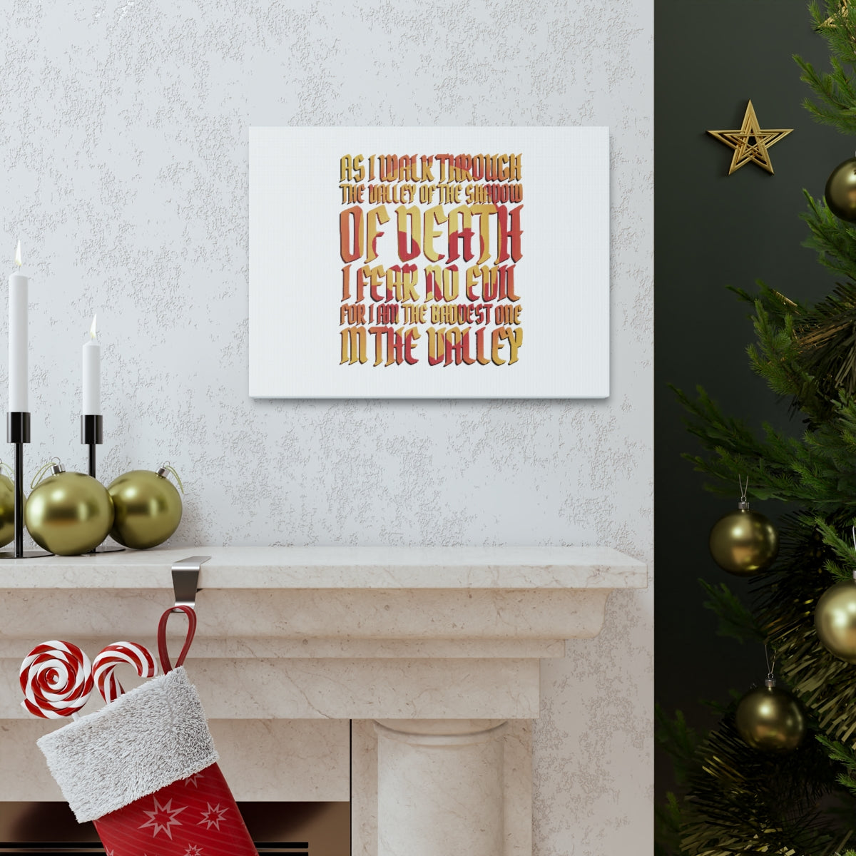 Scripture Walls As I Walk Through Isaiah 41:13 Christian Wall Art Bible Verse Print Ready to Hang Unframed-Express Your Love Gifts