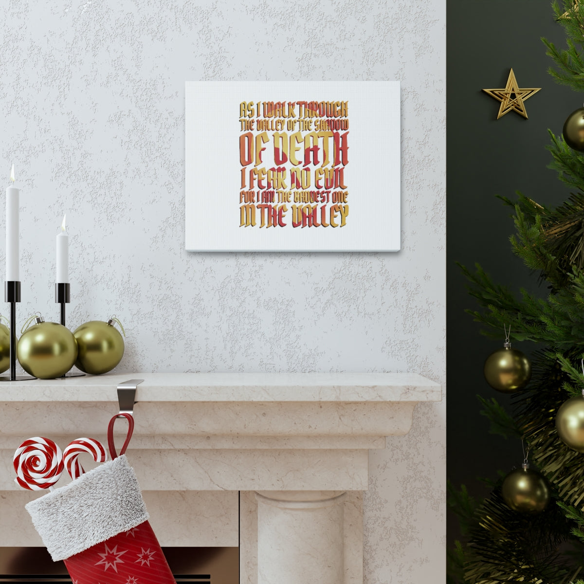Scripture Walls As I Walk Through Isaiah 41:13 Christian Wall Art Bible Verse Print Ready to Hang Unframed-Express Your Love Gifts