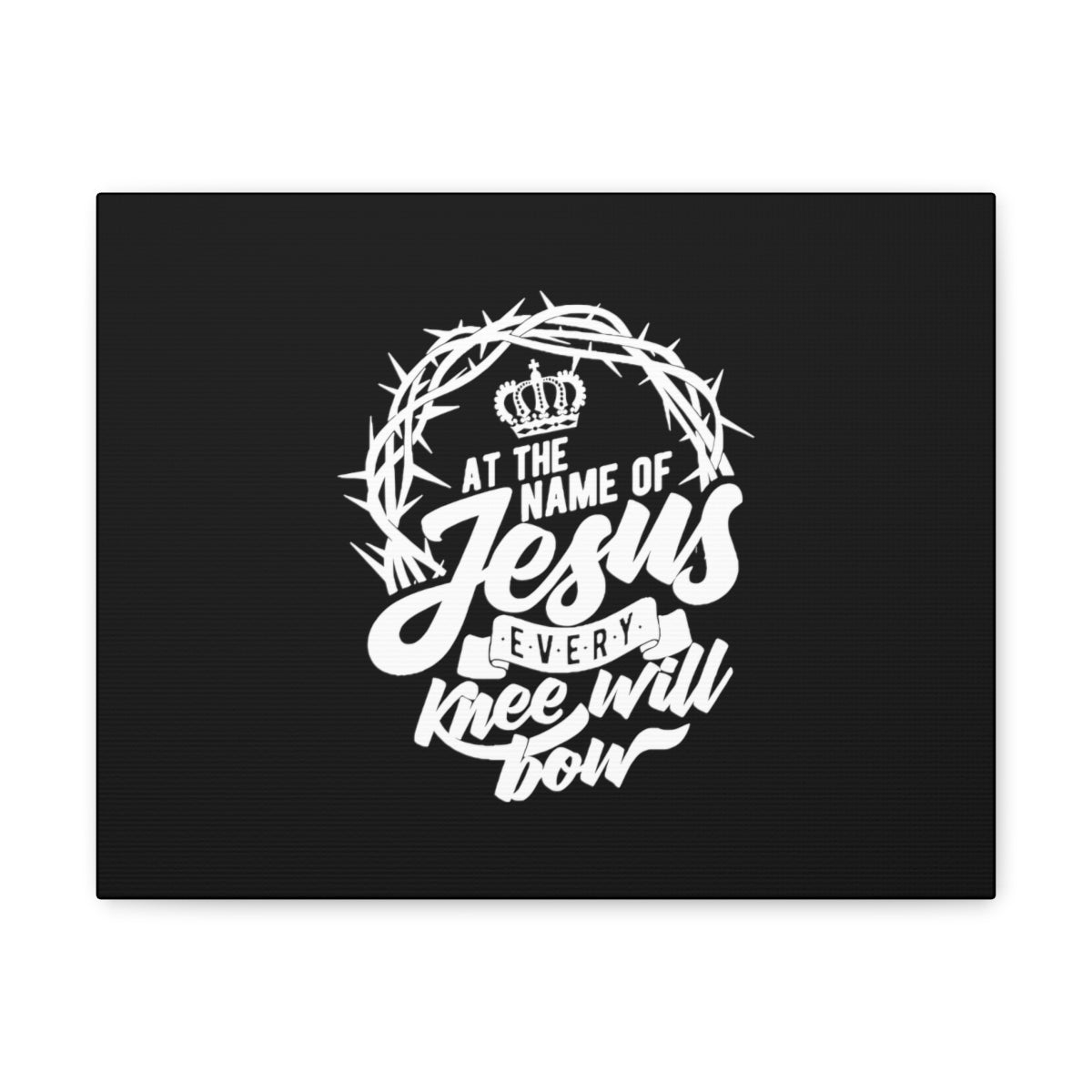 Scripture Walls At The Name Of Jesus John 14:6 Christian Wall Art Bible Verse Print Ready to Hang Unframed-Express Your Love Gifts