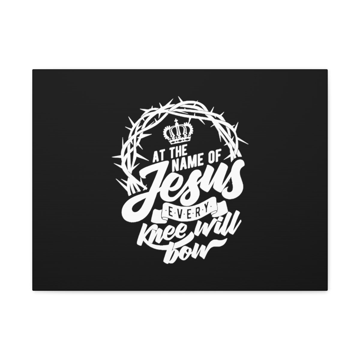 Scripture Walls At The Name Of Jesus John 14:6 Christian Wall Art Bible Verse Print Ready to Hang Unframed-Express Your Love Gifts