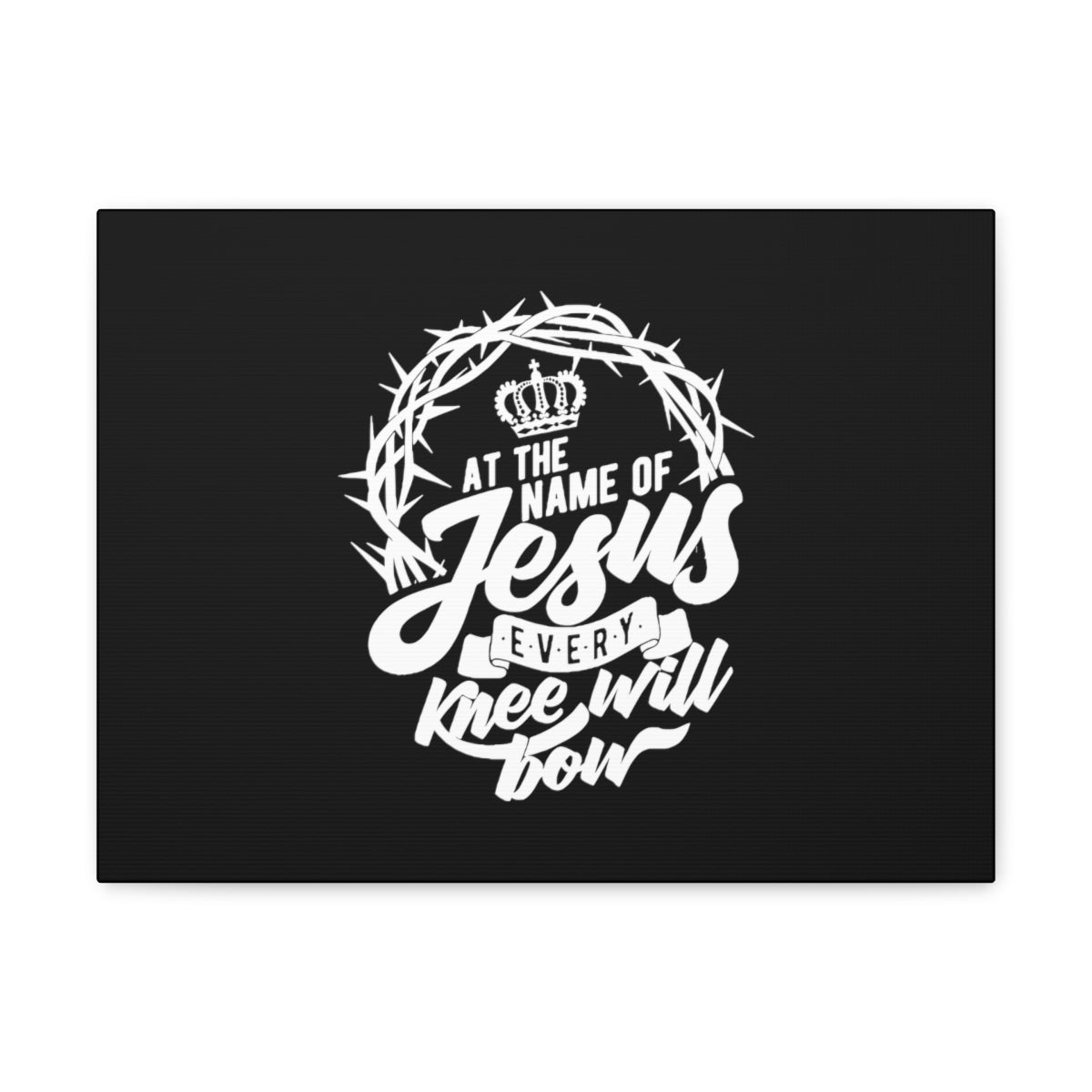 Scripture Walls At The Name Of Jesus John 14:6 Christian Wall Art Bible Verse Print Ready to Hang Unframed-Express Your Love Gifts