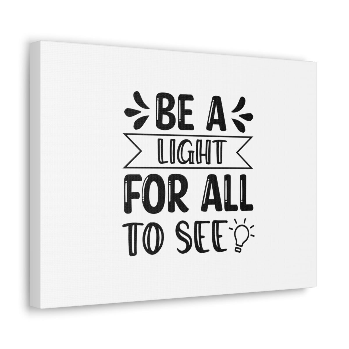 Scripture Walls Be A Light For All To See Ephesians 5:8 Christian Wall Art Bible Verse Print Ready to Hang Unframed-Express Your Love Gifts