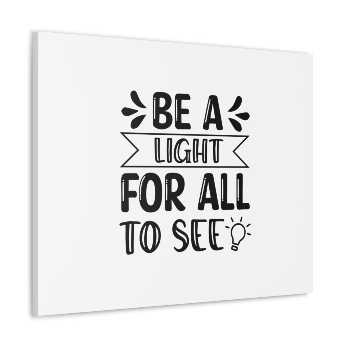 Scripture Walls Be A Light For All To See Ephesians 5:8 Christian Wall Art Bible Verse Print Ready to Hang Unframed-Express Your Love Gifts