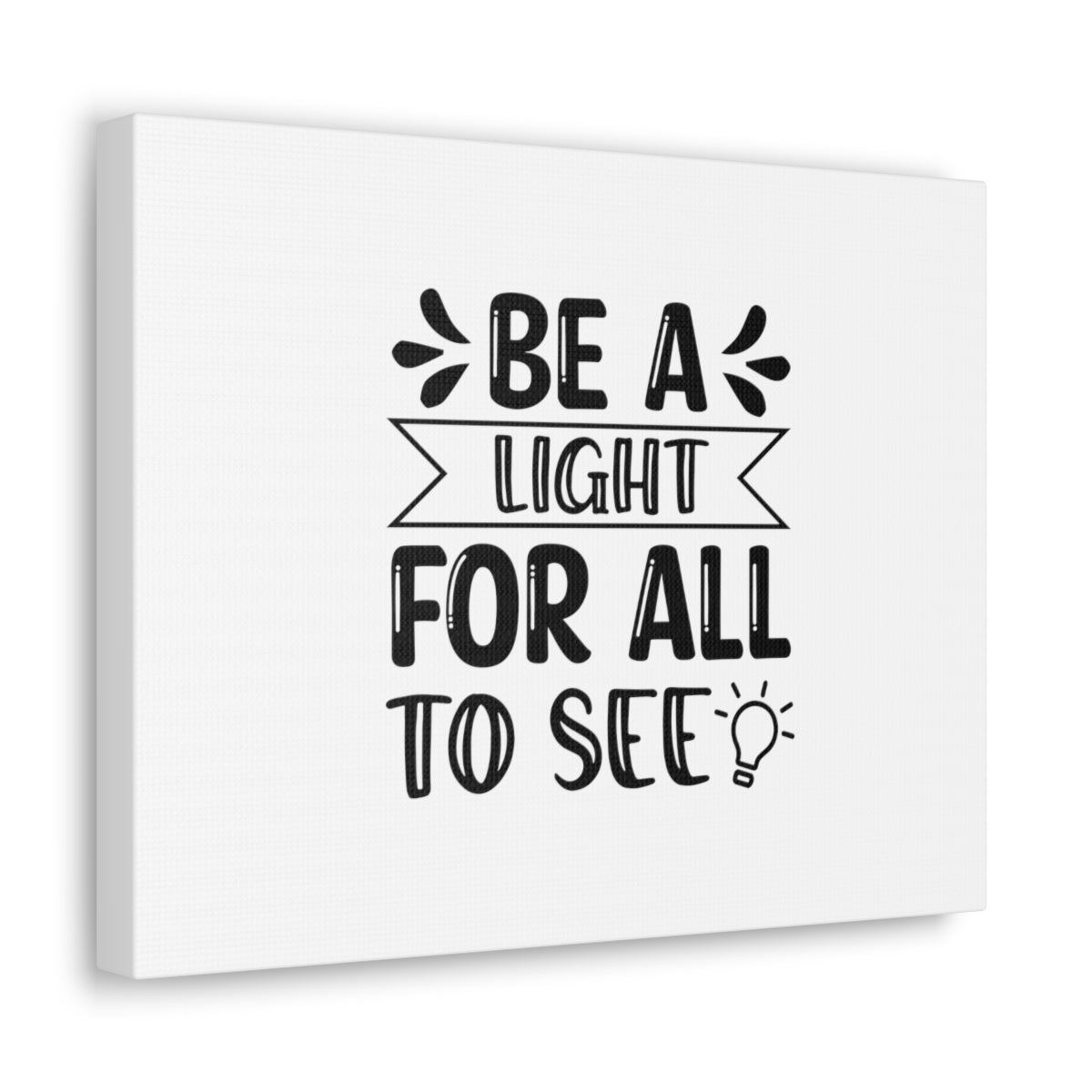 Scripture Walls Be A Light For All To See Ephesians 5:8 Christian Wall Art Bible Verse Print Ready to Hang Unframed-Express Your Love Gifts