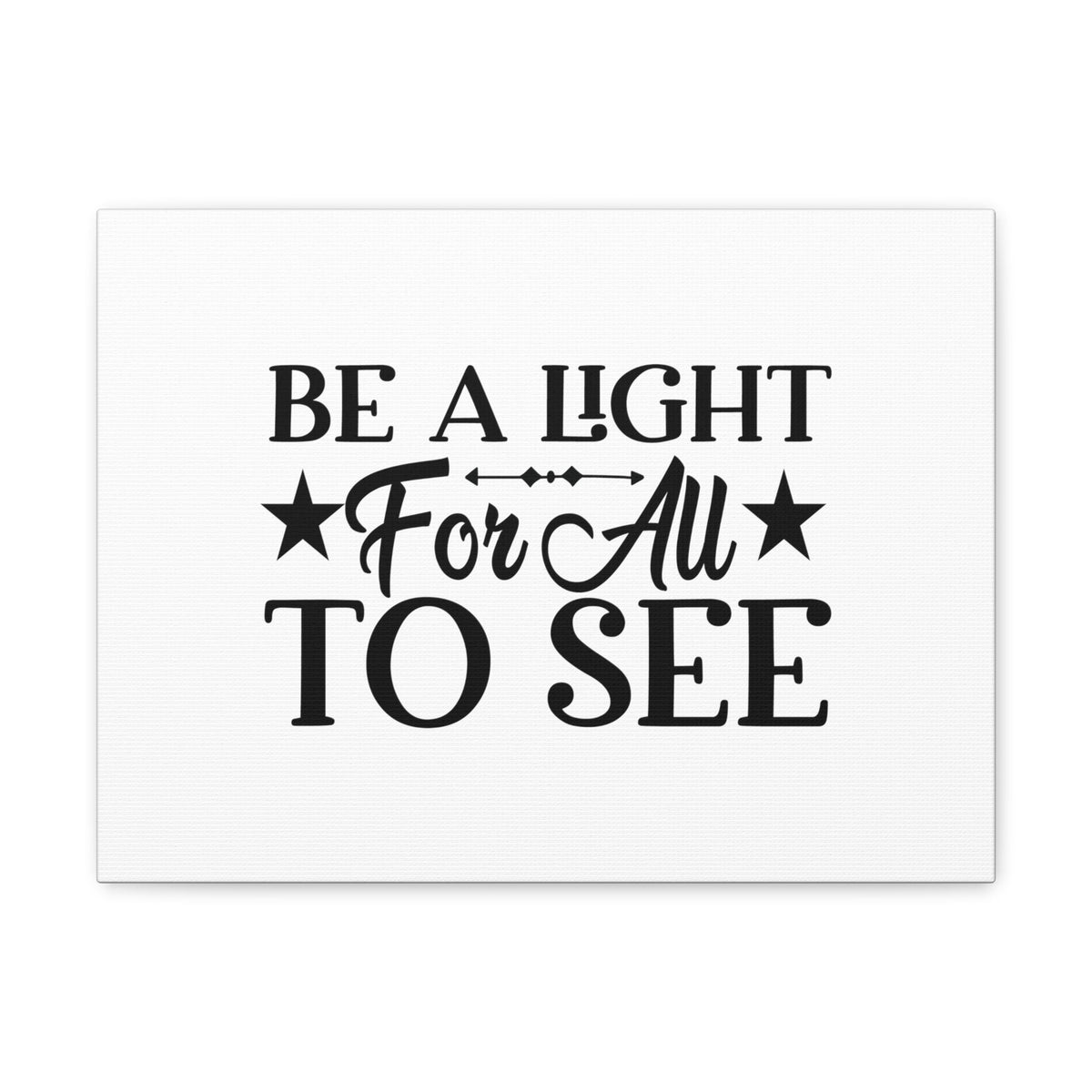 Scripture Walls Be A Light For All To See John 1:5 Christian Wall Art Bible Verse Print Ready to Hang Unframed-Express Your Love Gifts