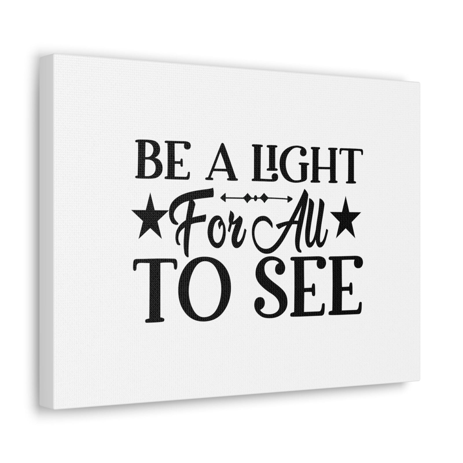 Scripture Walls Be A Light For All To See John 1:5 Christian Wall Art Bible Verse Print Ready to Hang Unframed-Express Your Love Gifts