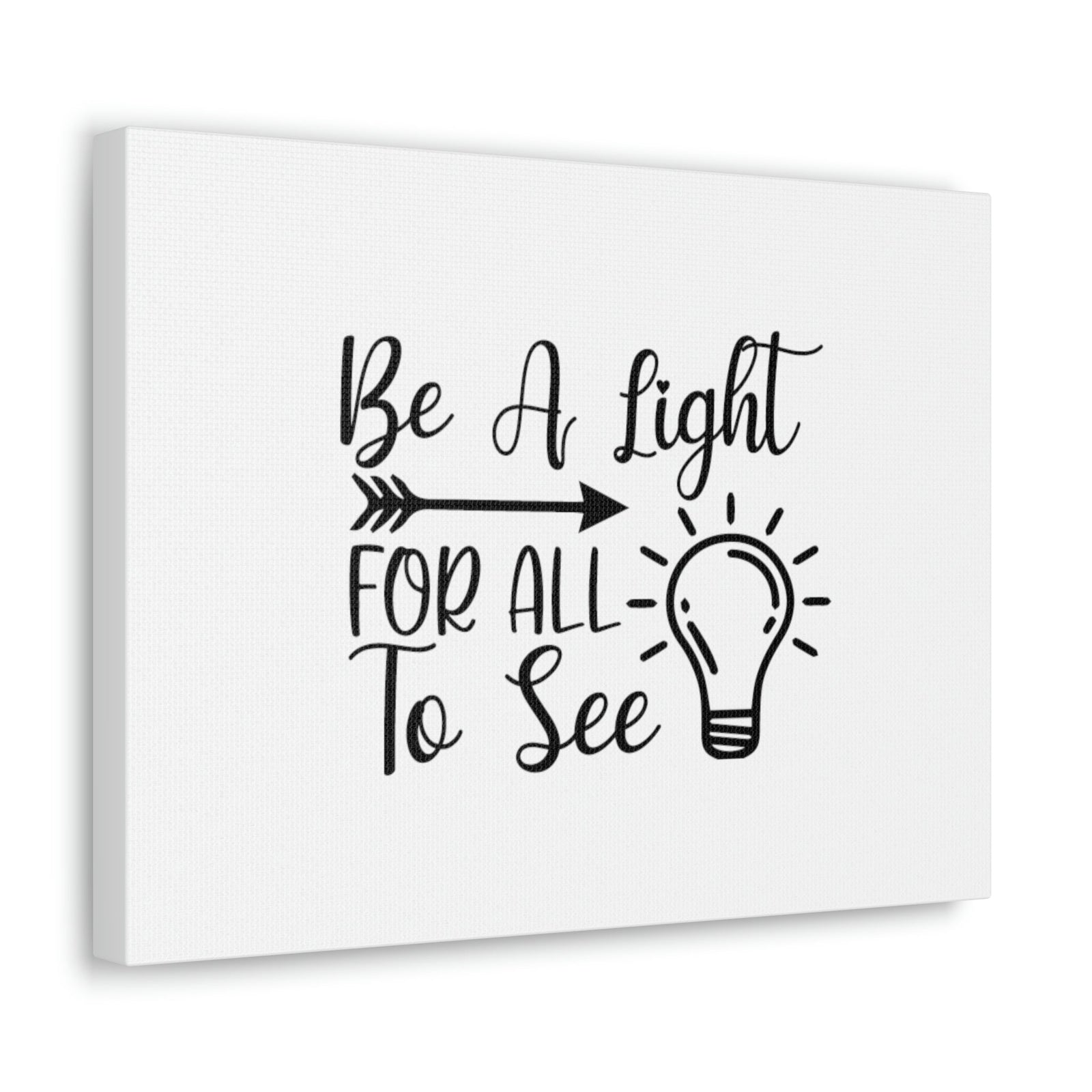 Scripture Walls Be A Light For All To See John 8:12 Arrow Christian Wall Art Bible Verse Print Ready to Hang Unframed-Express Your Love Gifts