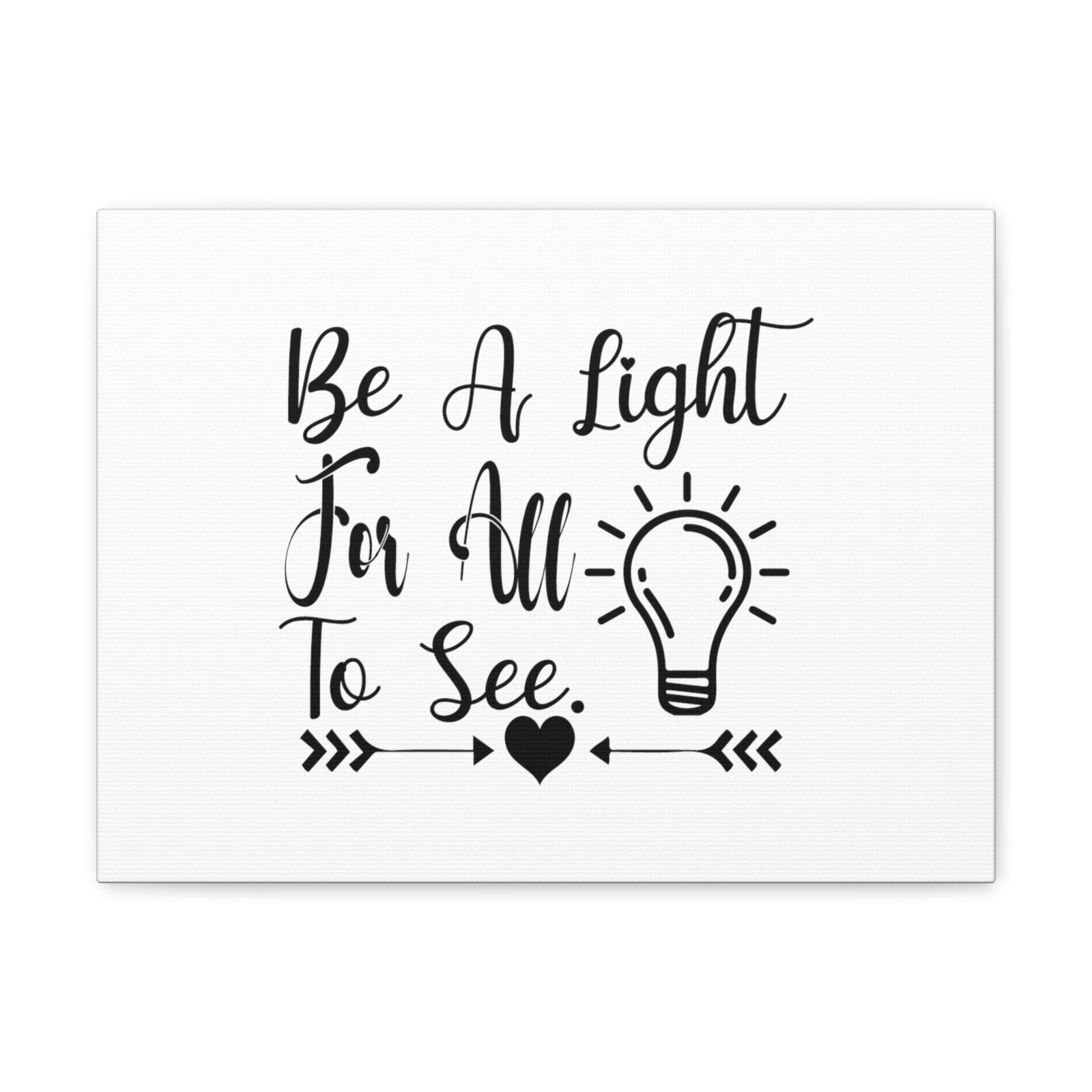 Scripture Walls Be A Light For All To See Matthew 5:14 Christian Wall Art Bible Verse Print Ready to Hang Unframed-Express Your Love Gifts