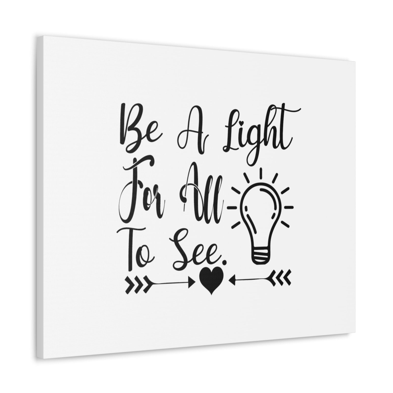 Scripture Walls Be A Light For All To See Matthew 5:14 Christian Wall Art Bible Verse Print Ready to Hang Unframed-Express Your Love Gifts