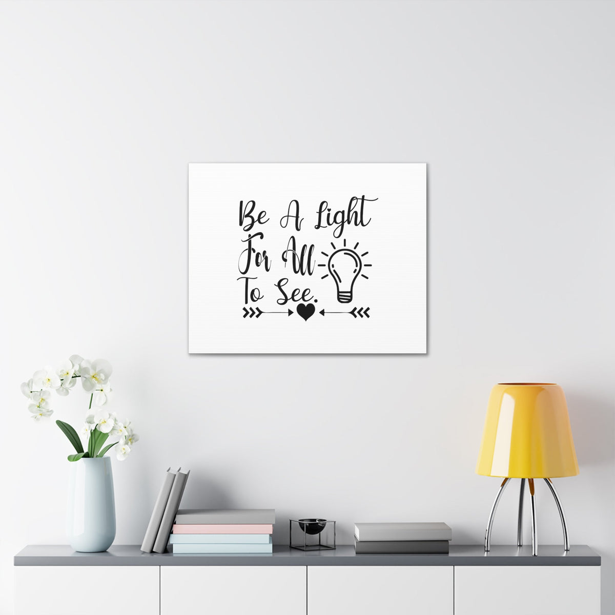 Scripture Walls Be A Light For All To See Matthew 5:14 Christian Wall Art Bible Verse Print Ready to Hang Unframed-Express Your Love Gifts