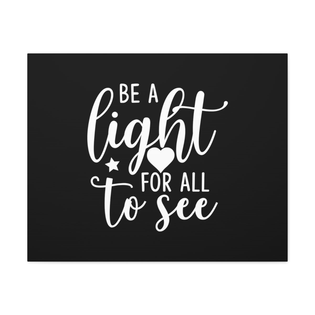 Scripture Walls Be A Light For All To See Matthew 5:16 Christian Wall Art Bible Verse Print Ready to Hang Unframed-Express Your Love Gifts