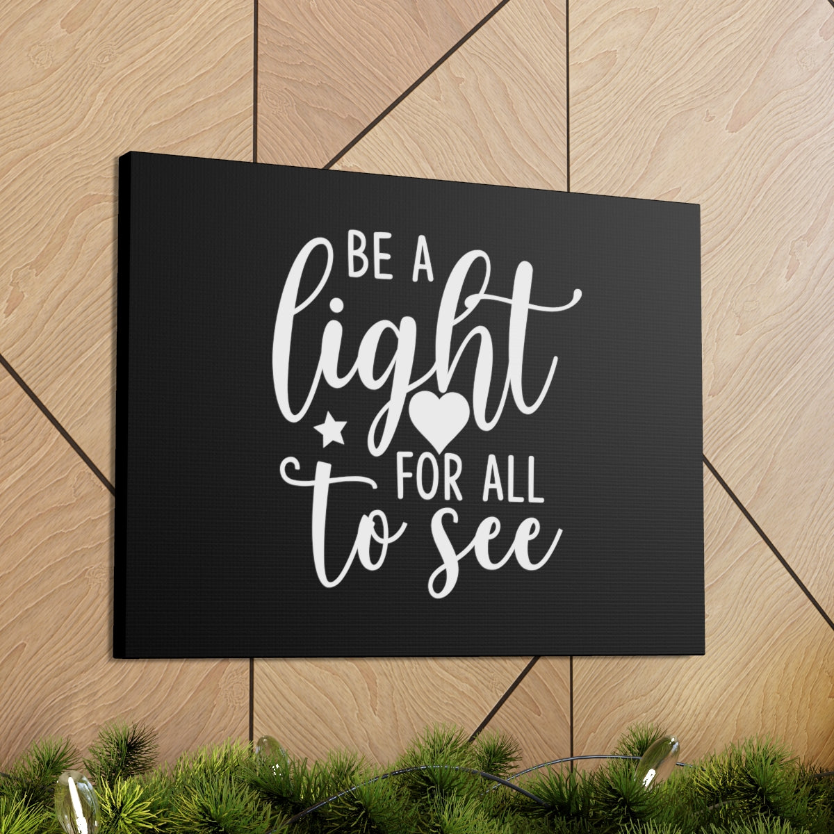 Scripture Walls Be A Light For All To See Matthew 5:16 Christian Wall Art Bible Verse Print Ready to Hang Unframed-Express Your Love Gifts