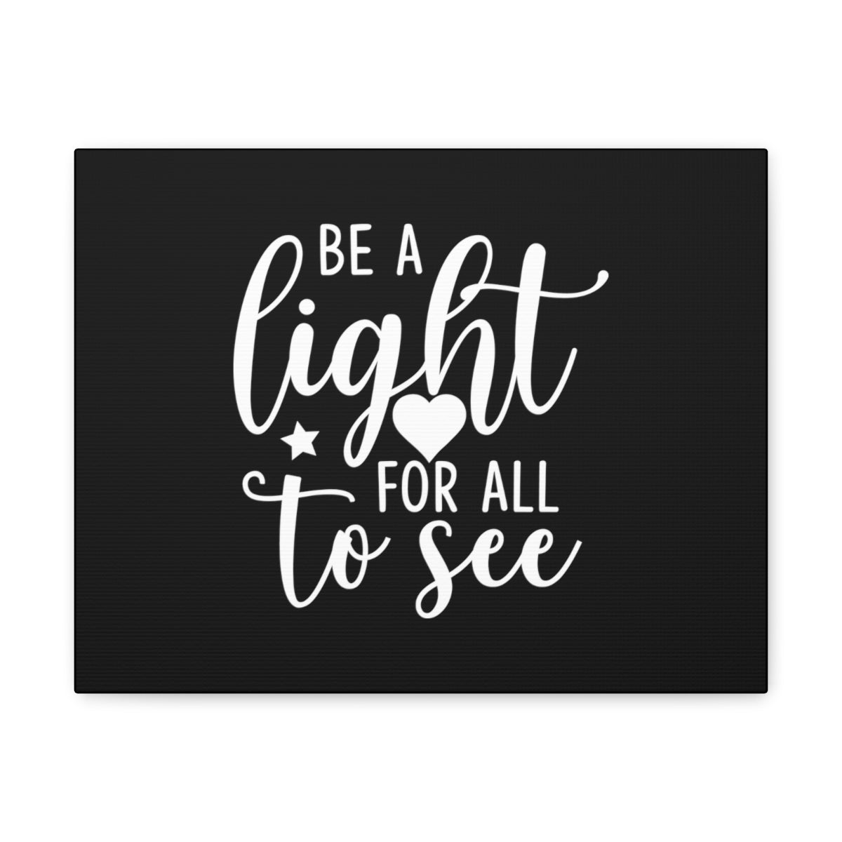 Scripture Walls Be A Light For All To See Matthew 5:16 Christian Wall Art Bible Verse Print Ready to Hang Unframed-Express Your Love Gifts