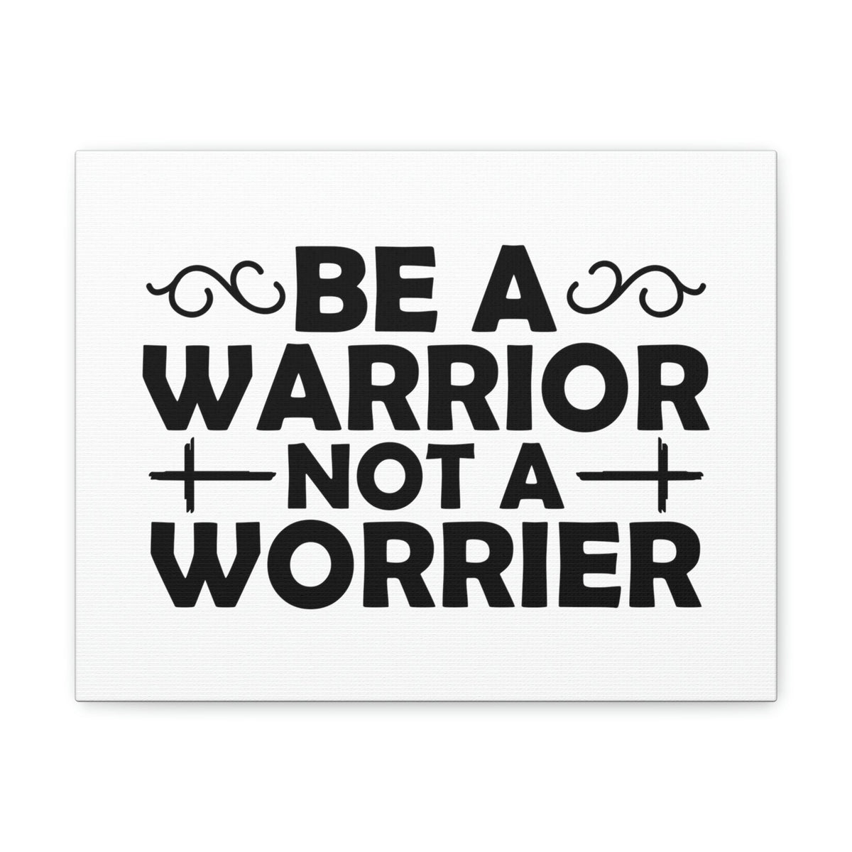 Scripture Walls Be A Warrior Deuteronomy 20:1 Double Cross Christian Wall Art Bible Verse Print Ready to Hang Unframed-Express Your Love Gifts