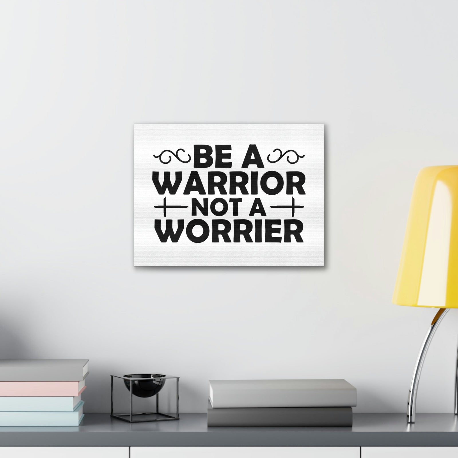 Scripture Walls Be A Warrior Deuteronomy 20:1 Double Cross Christian Wall Art Bible Verse Print Ready to Hang Unframed-Express Your Love Gifts