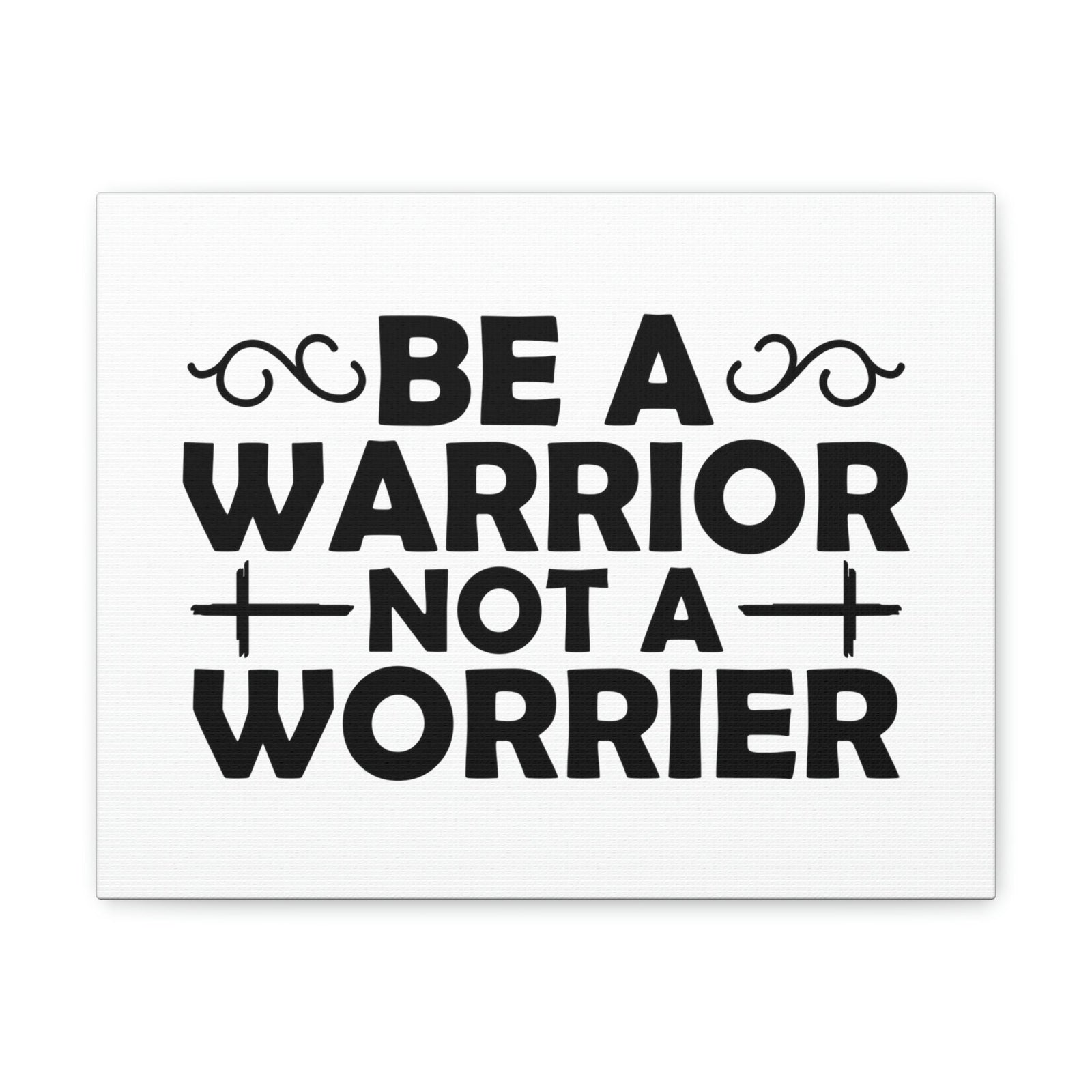 Scripture Walls Be A Warrior Deuteronomy 20:1 Double Cross Christian Wall Art Bible Verse Print Ready to Hang Unframed-Express Your Love Gifts