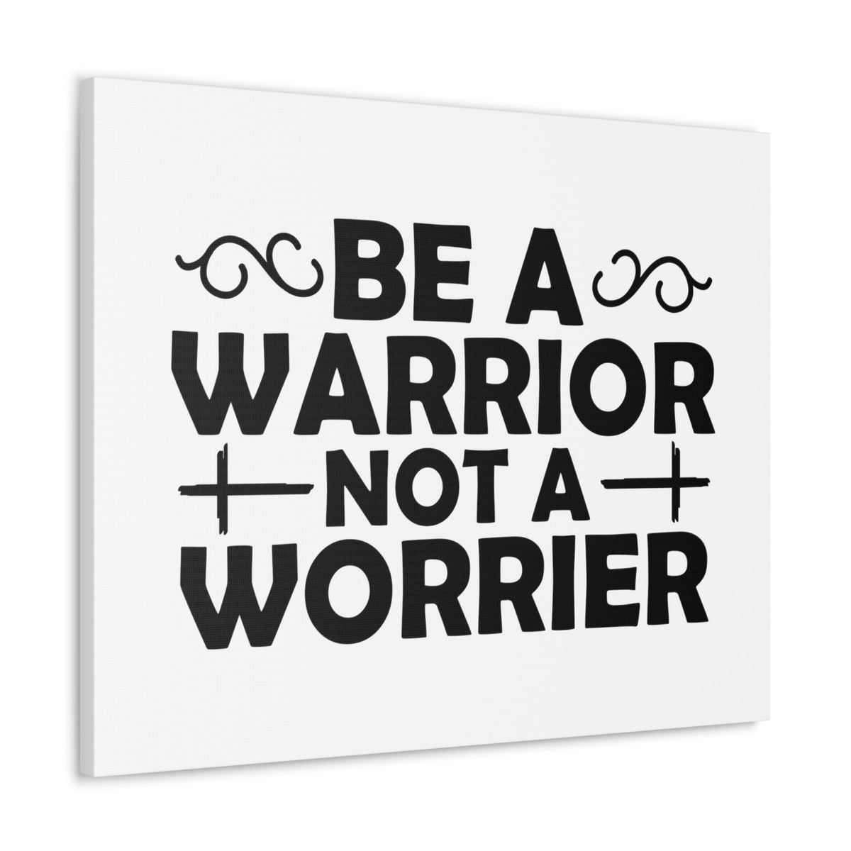Scripture Walls Be A Warrior Deuteronomy 20:1 Double Cross Christian Wall Art Bible Verse Print Ready to Hang Unframed-Express Your Love Gifts