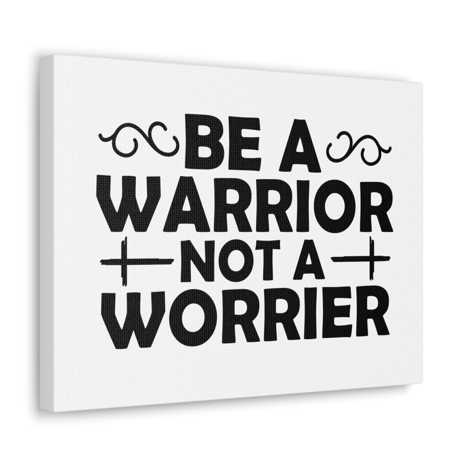 Scripture Walls Be A Warrior Deuteronomy 20:1 Double Cross Christian Wall Art Bible Verse Print Ready to Hang Unframed-Express Your Love Gifts