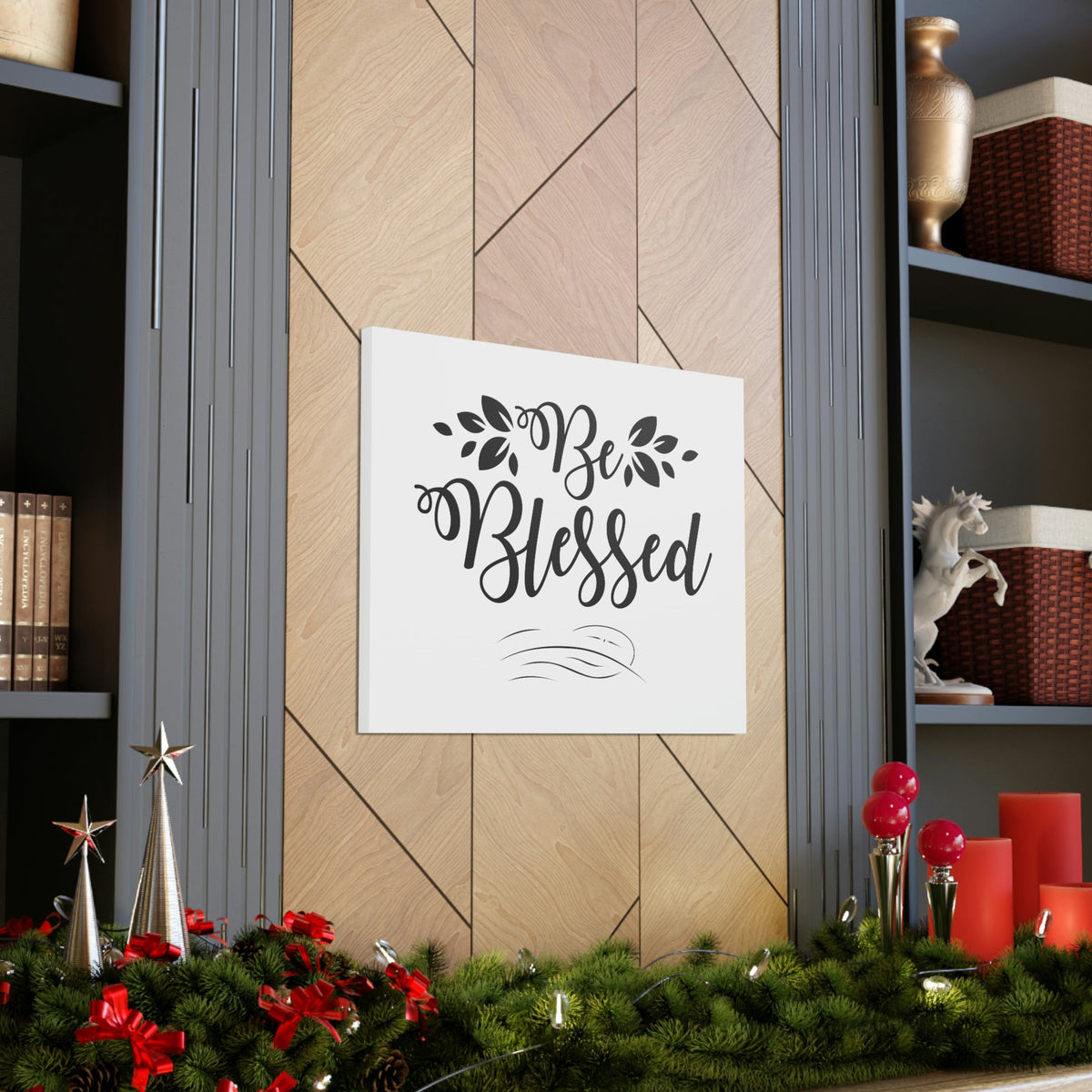 Scripture Walls Be Blessed 2 Corinthians 9:8 Christian Wall Art Print Ready to Hang Unframed-Express Your Love Gifts
