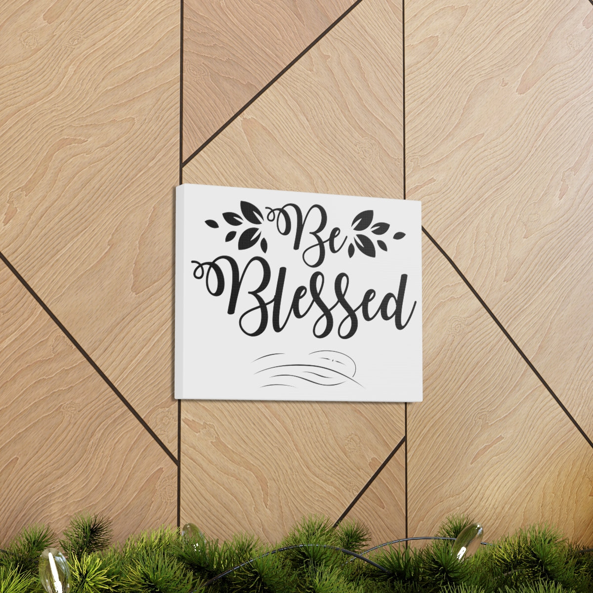 Scripture Walls Be Blessed Luke 11:28 Christian Wall Art Print Ready to Hang Unframed-Express Your Love Gifts