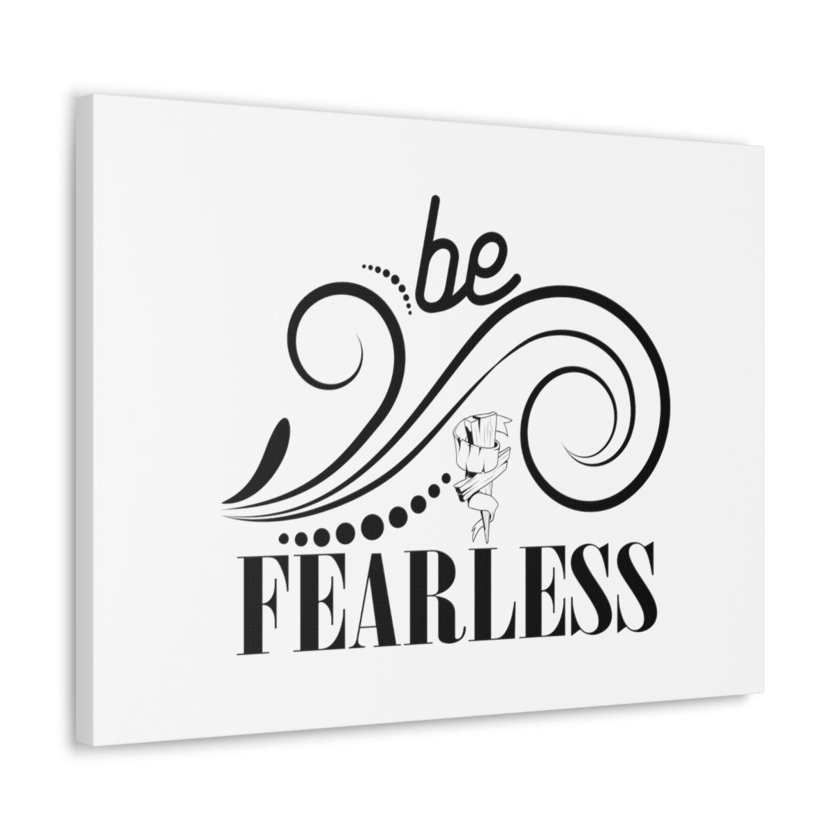 Scripture Walls Be Fearless Dots Jeremiah 1:8 Christian Wall Art Bible Verse Print Ready to Hang Unframed-Express Your Love Gifts