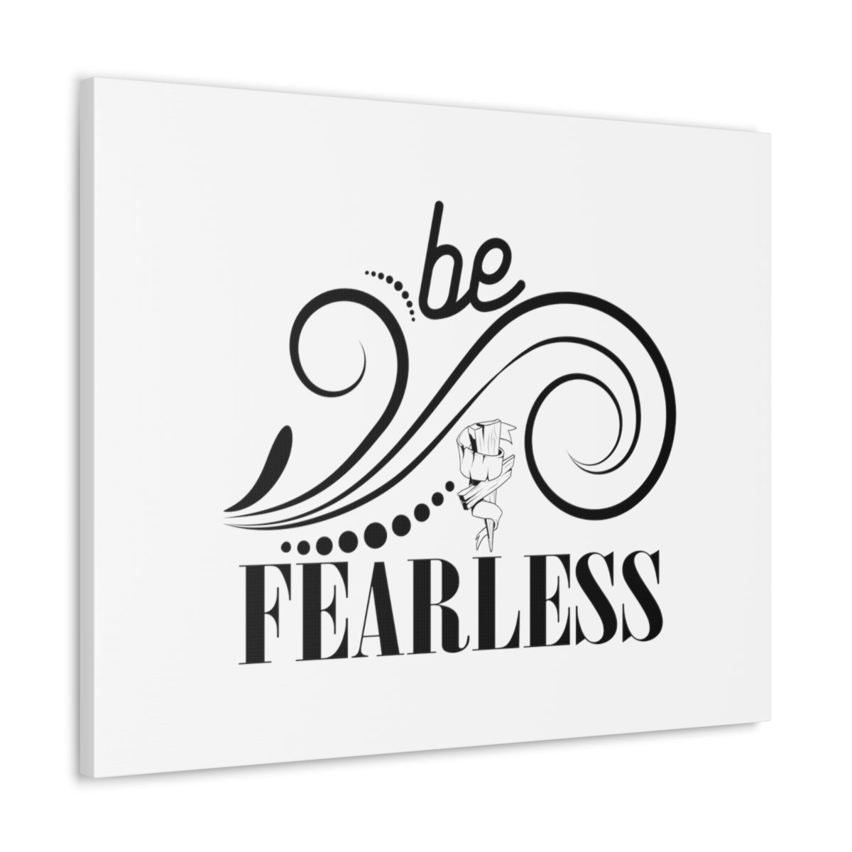 Scripture Walls Be Fearless Dots Jeremiah 1:8 Christian Wall Art Bible Verse Print Ready to Hang Unframed-Express Your Love Gifts
