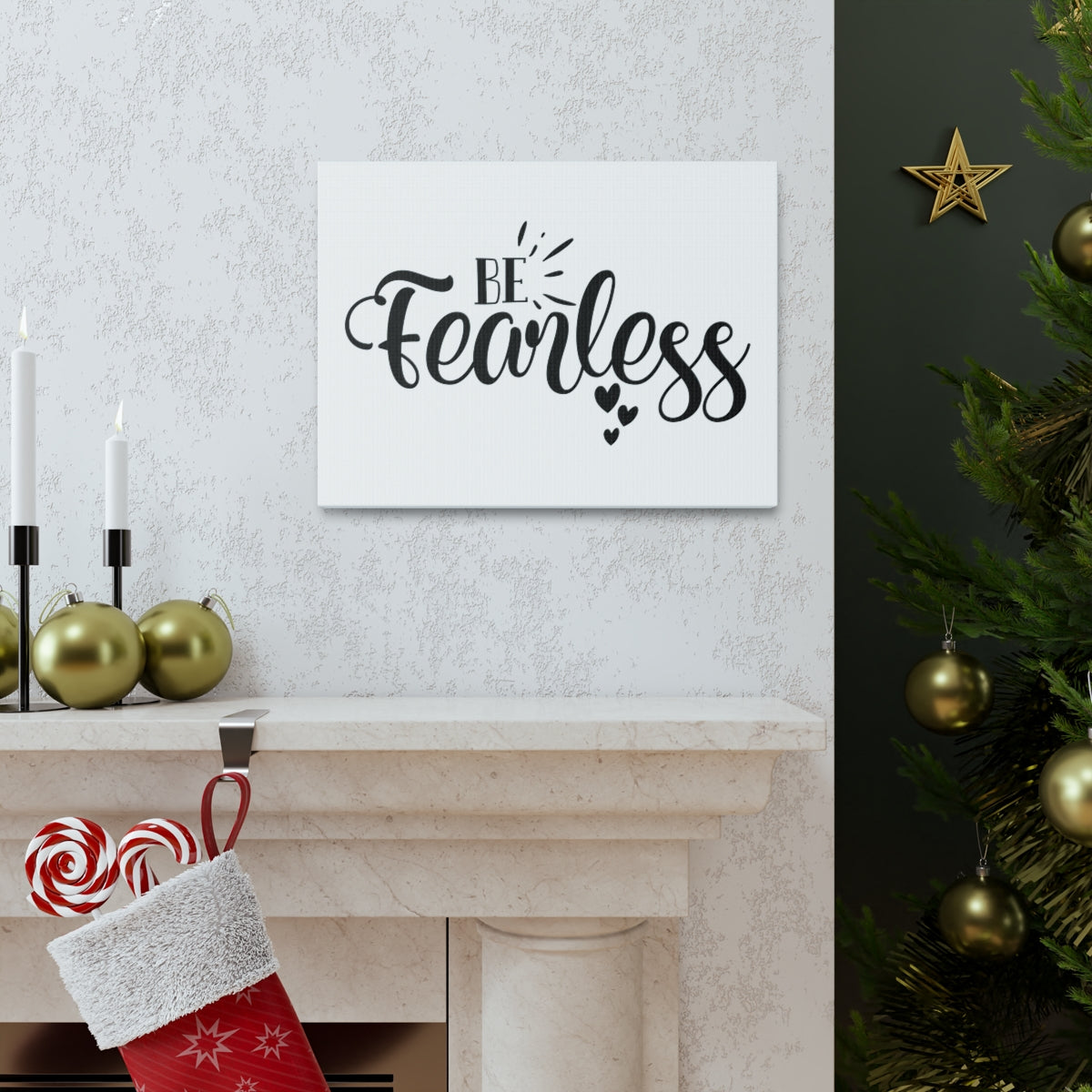 Scripture Walls Be Fearless Proverbs 31:25 Christian Wall Art Print Ready to Hang Unframed-Express Your Love Gifts