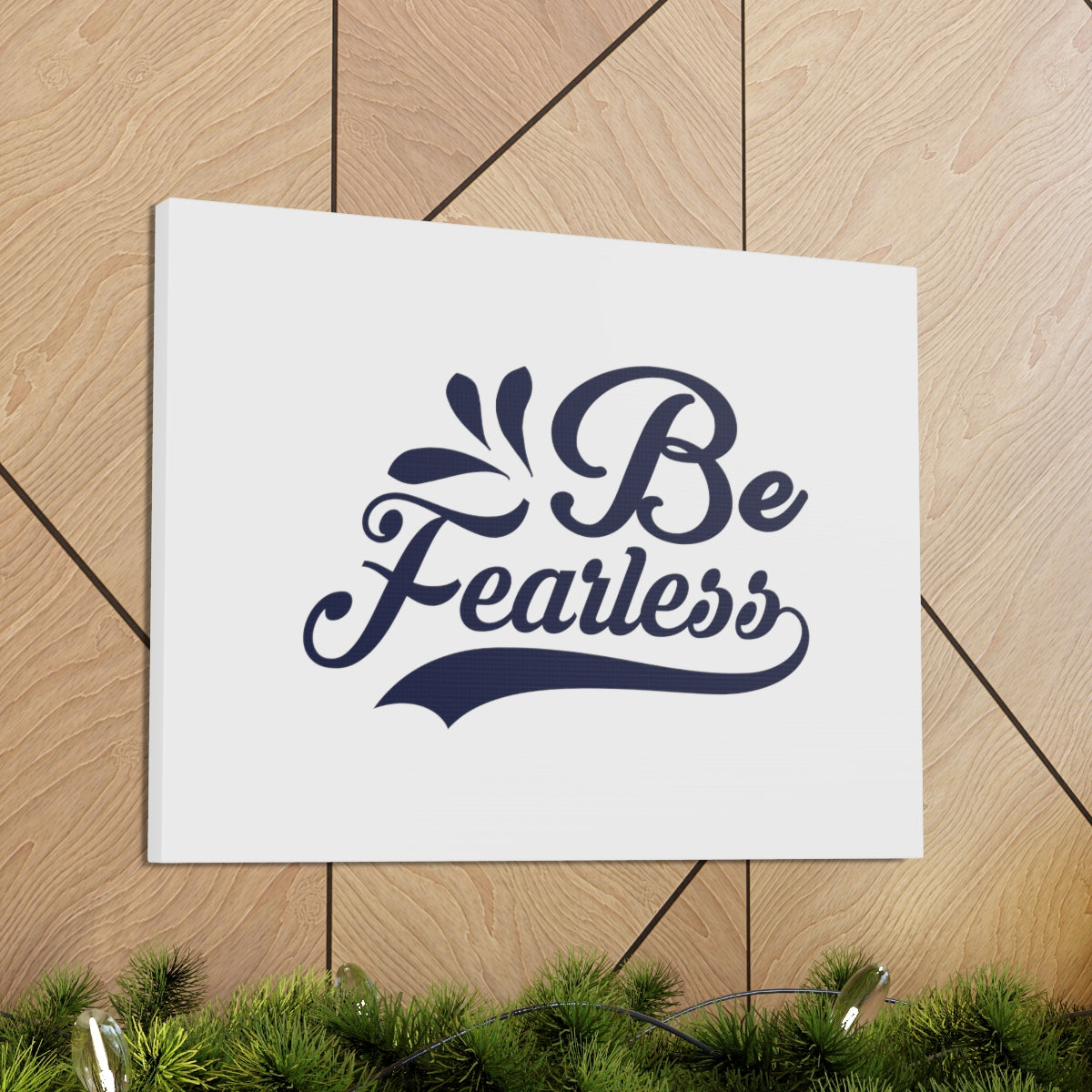 Scripture Walls Be Fearless Swish Deuteronomy 31:6 Christian Wall Art Bible Verse Print Ready to Hang Unframed-Express Your Love Gifts