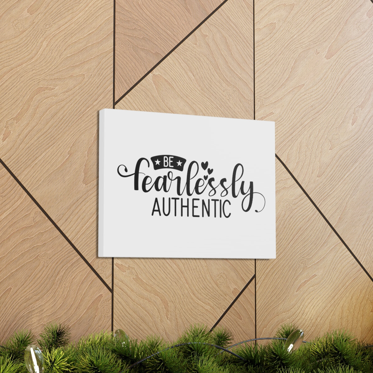 Scripture Walls Be Fearlessly Authentic Psalm 46:1-3 Christian Wall Art Print Ready to Hang Unframed-Express Your Love Gifts