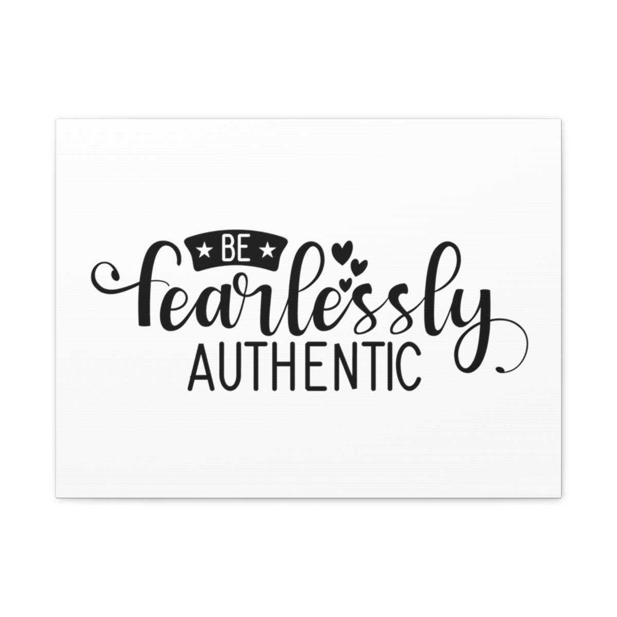 Scripture Walls Be Fearlessly Authentic Psalm 46:1-3 Christian Wall Art Print Ready to Hang Unframed-Express Your Love Gifts