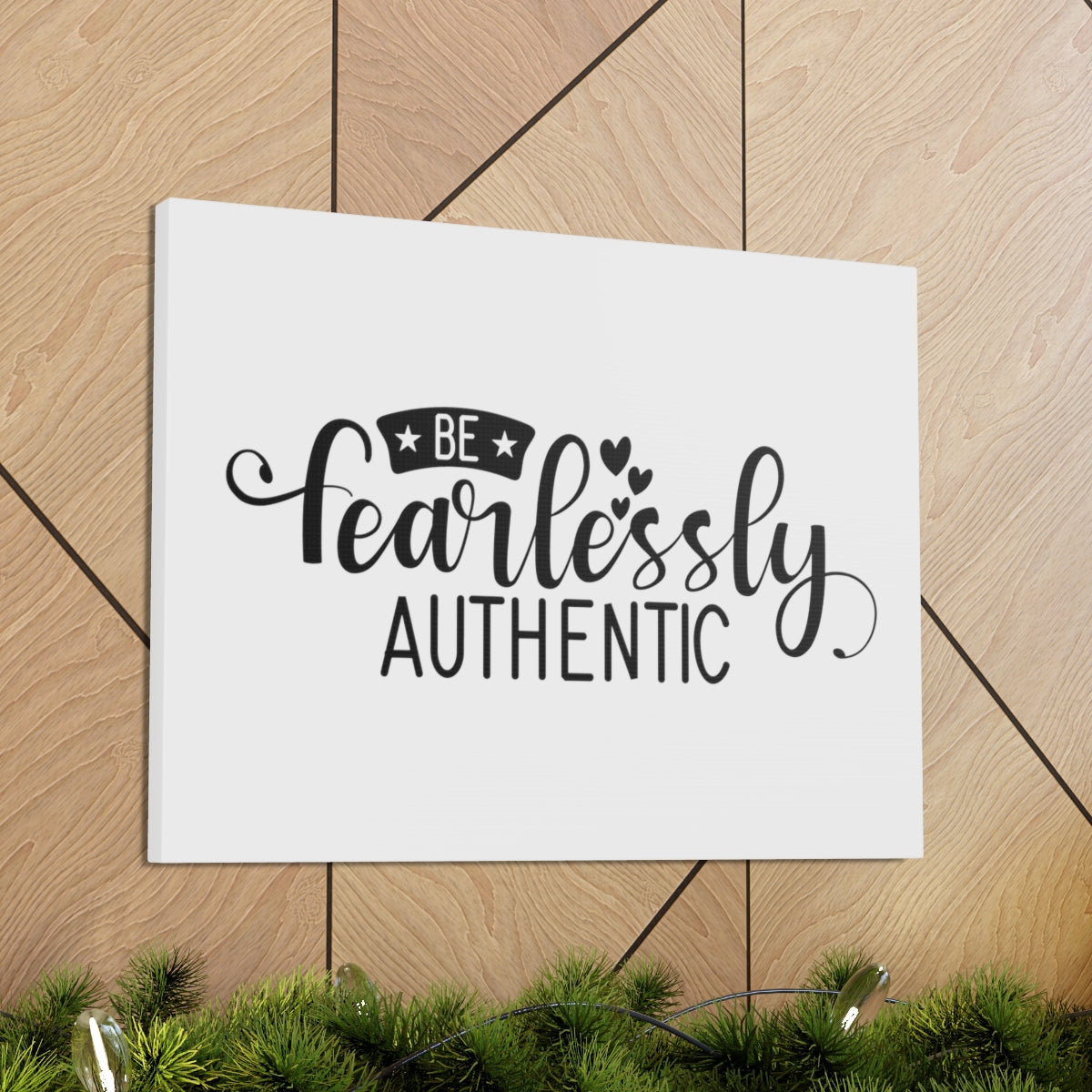 Scripture Walls Be Fearlessly Authentic Psalm 46:1-3 Christian Wall Art Print Ready to Hang Unframed-Express Your Love Gifts