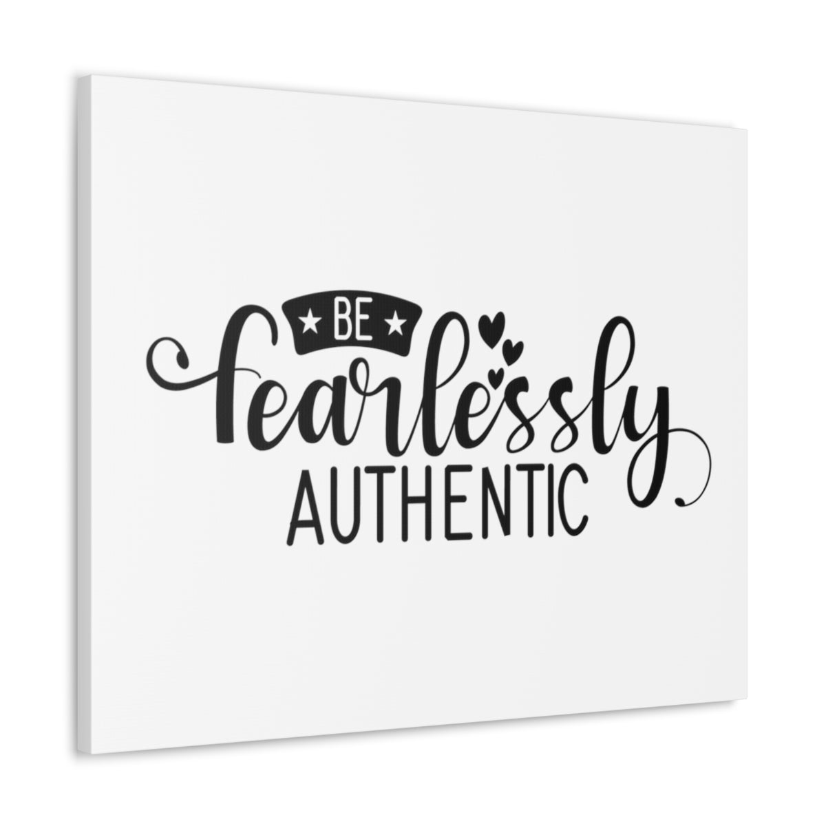 Scripture Walls Be Fearlessly Authentic Psalm 46:1-3 Christian Wall Art Print Ready to Hang Unframed-Express Your Love Gifts