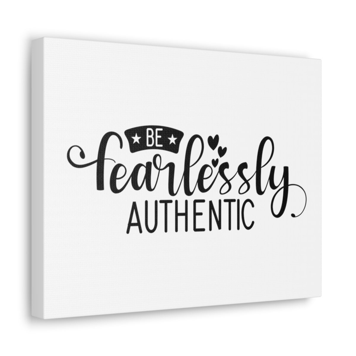 Scripture Walls Be Fearlessly Authentic Psalm 46:1-3 Christian Wall Art Print Ready to Hang Unframed-Express Your Love Gifts