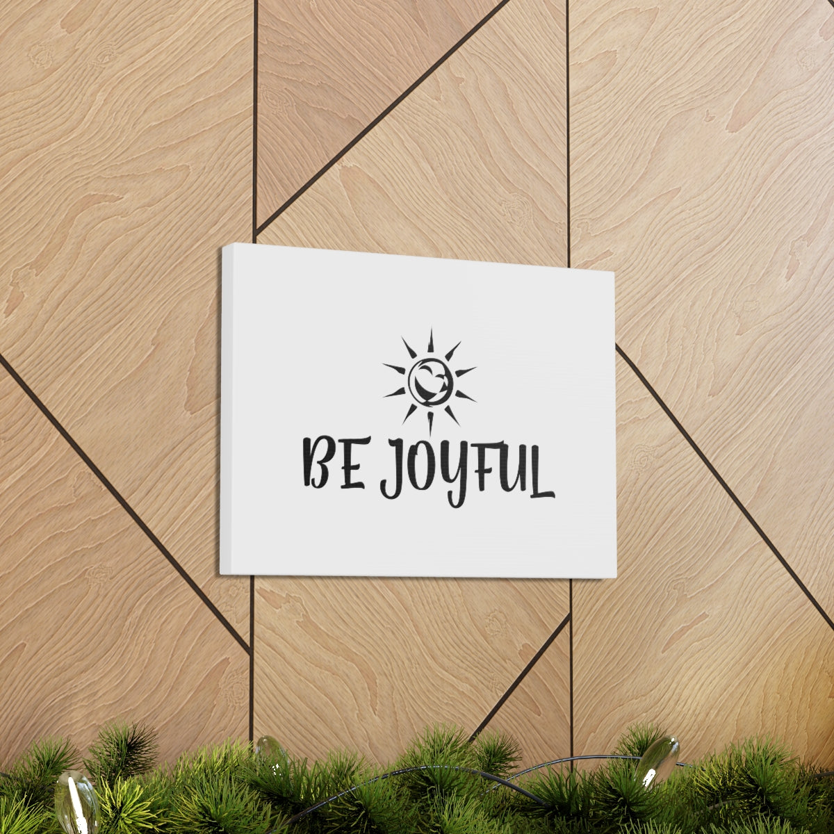 Scripture Walls Be Joyful Isaiah 9:3 Christian Wall Art Bible Verse Print Ready to Hang Unframed-Express Your Love Gifts