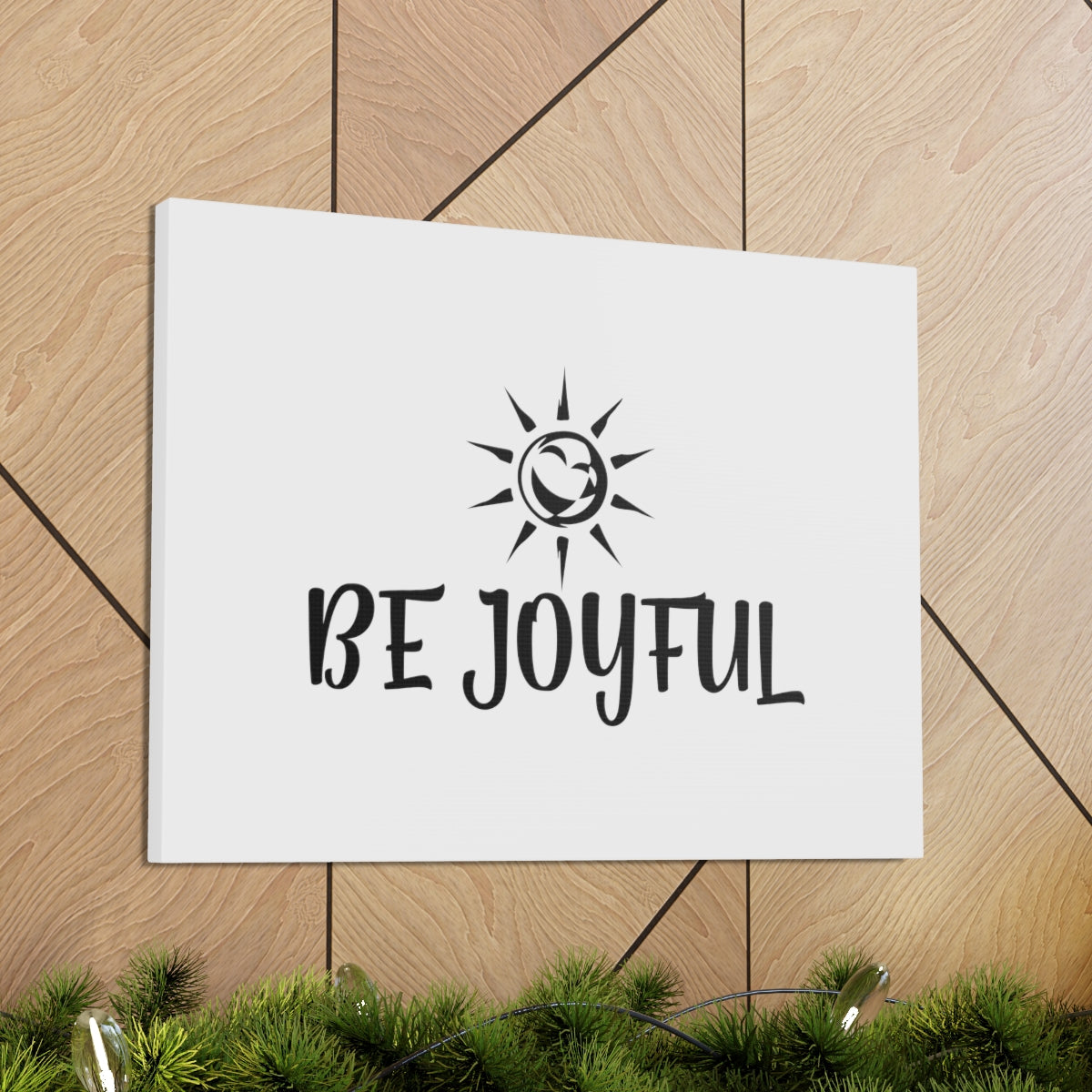 Scripture Walls Be Joyful Isaiah 9:3 Christian Wall Art Bible Verse Print Ready to Hang Unframed-Express Your Love Gifts