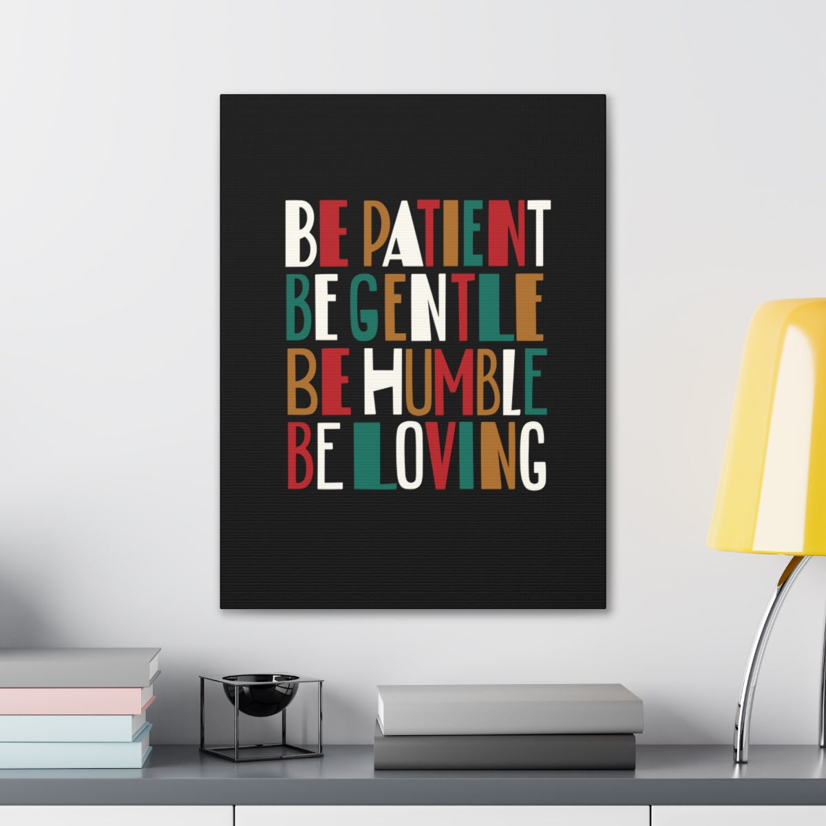 Scripture Walls Be Patient Be Gentle Romans 12:12 Christian Wall Art Bible Verse Print Ready to Hang Unframed-Express Your Love Gifts