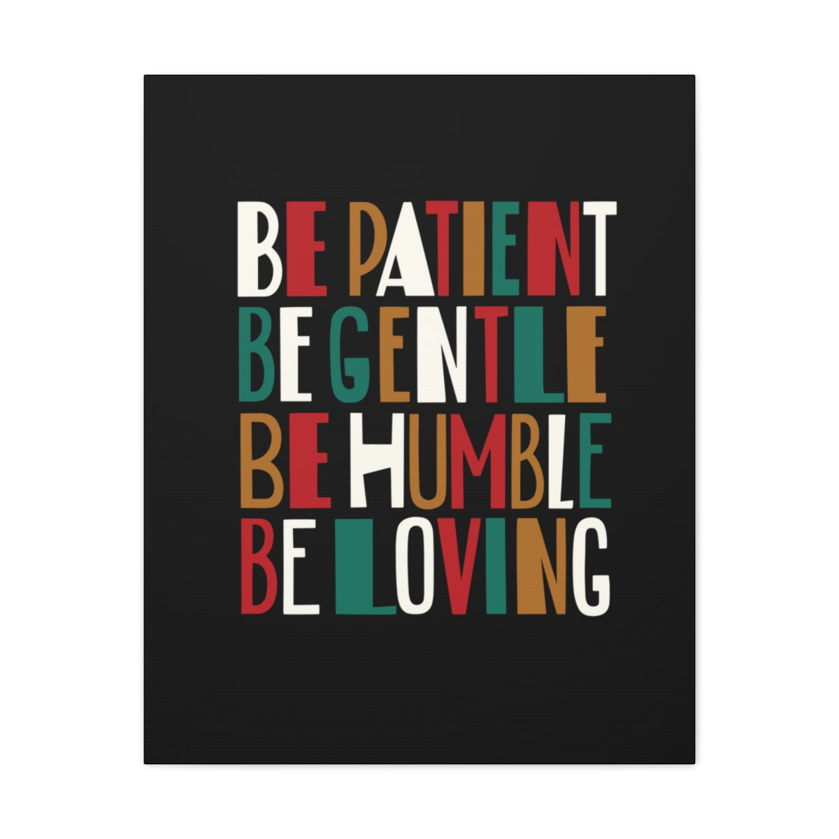 Scripture Walls Be Patient Be Gentle Romans 12:12 Christian Wall Art Bible Verse Print Ready to Hang Unframed-Express Your Love Gifts