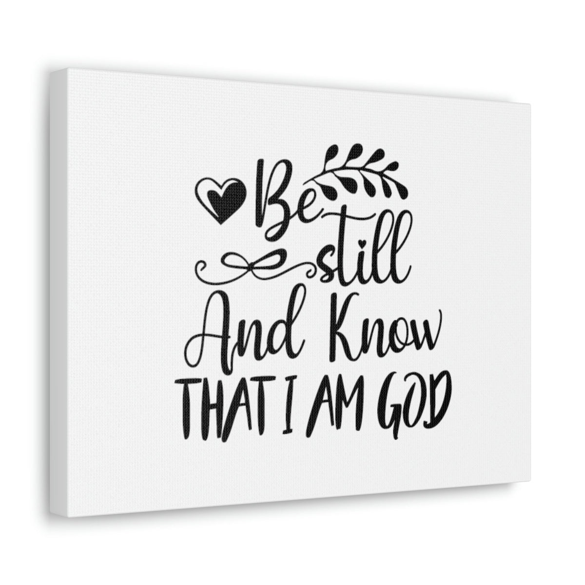 Scripture Walls Be Still And Know That I Am God Psalm 46:10 Christian Wall Art Bible Verse Print Ready to Hang Unframed-Express Your Love Gifts