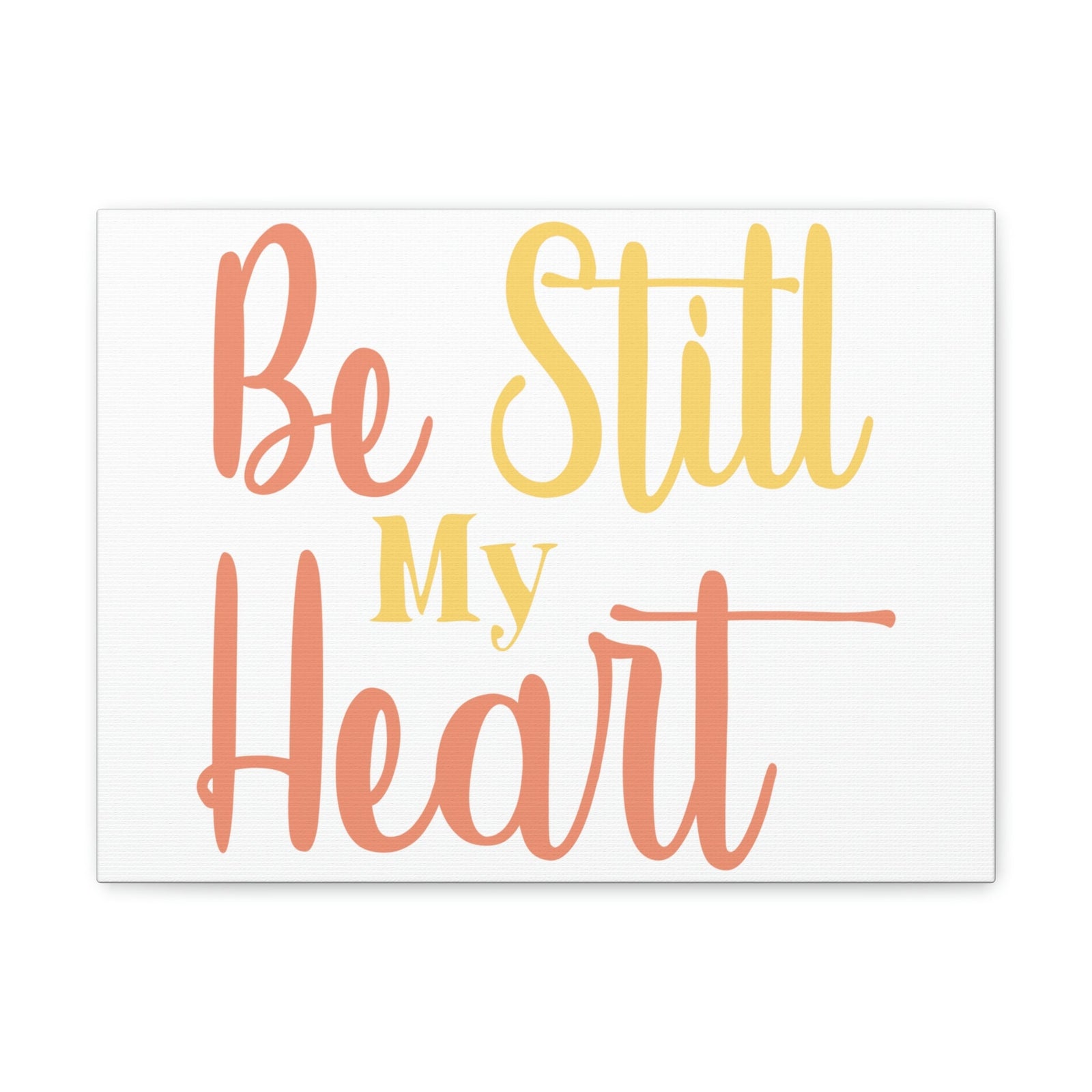 Scripture Walls Be Still Psalm 37:7 Christian Wall Art Print Ready to Hang Unframed-Express Your Love Gifts